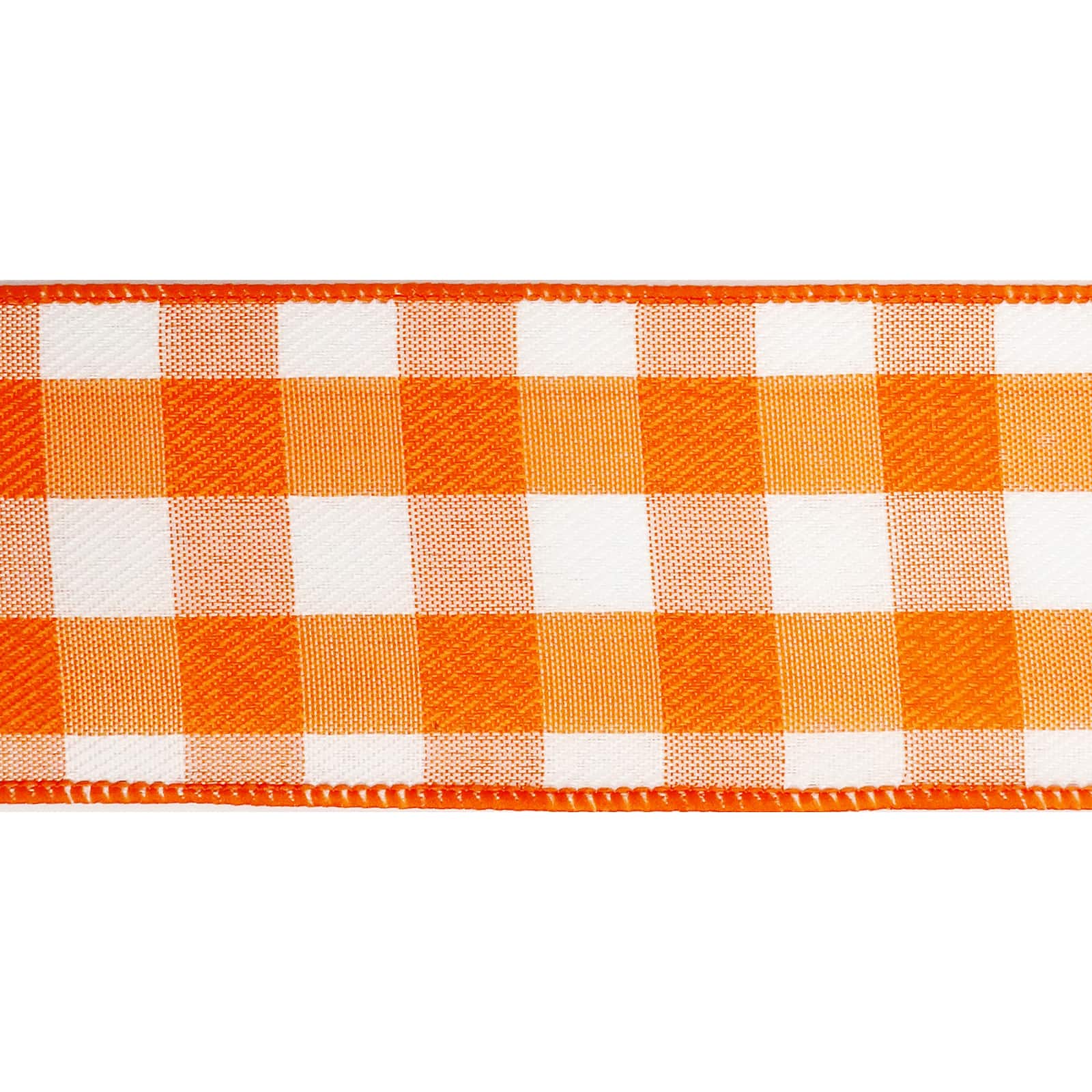 2.5&#x22; x 8.3yd. Wired Gingham Ribbon by Celebrate It&#x2122; D&#xE9;cor