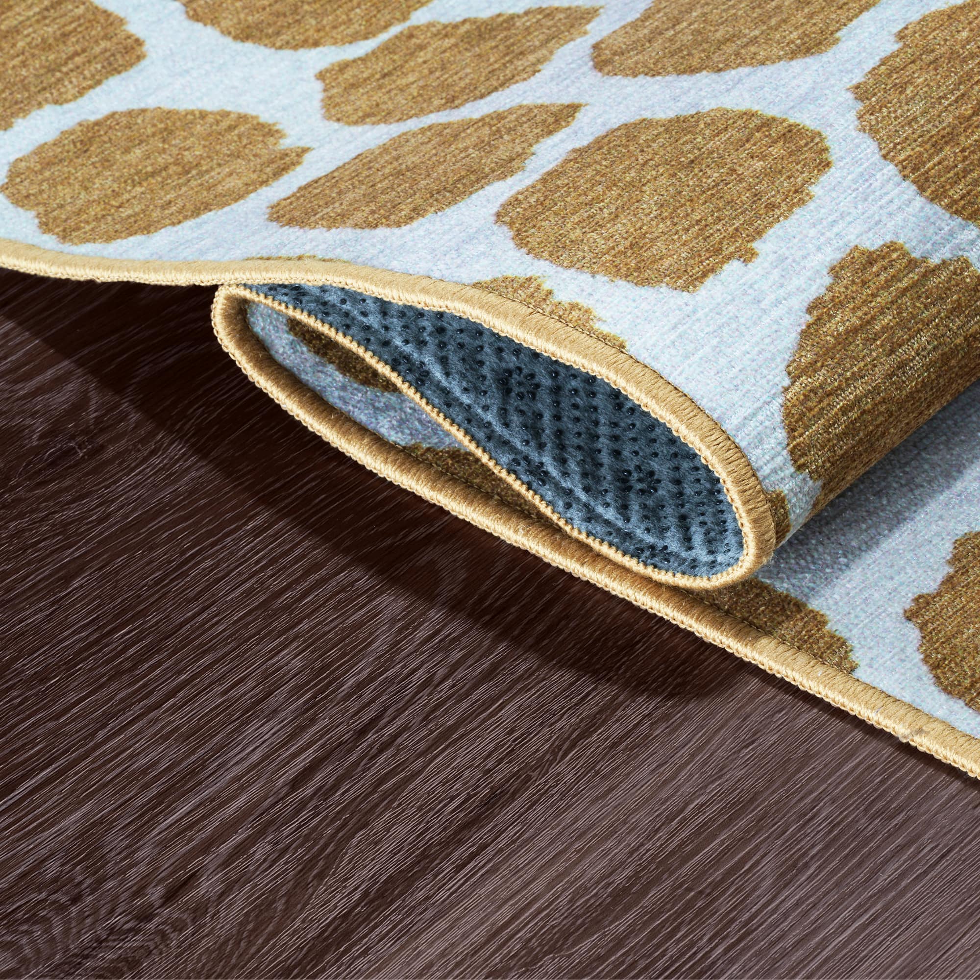 My Magic Carpet Puff Dotty Washable Rug