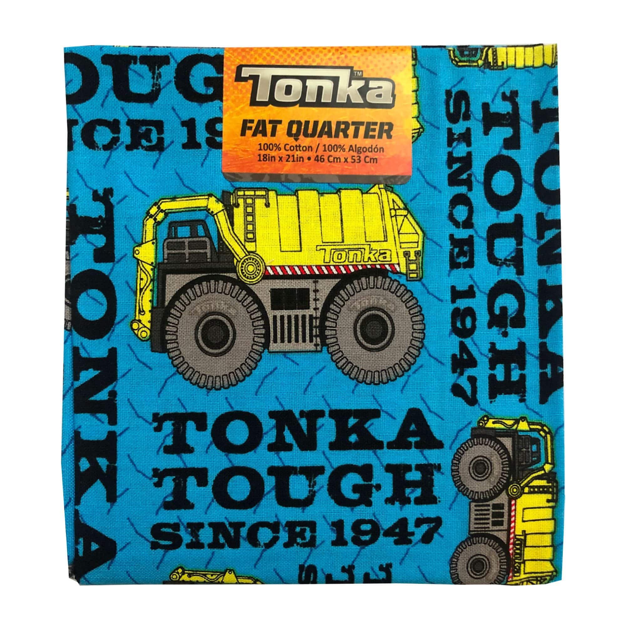 Camelot Fabrics Tonka Truck Tough Cotton Fat Quarter, 6ct.