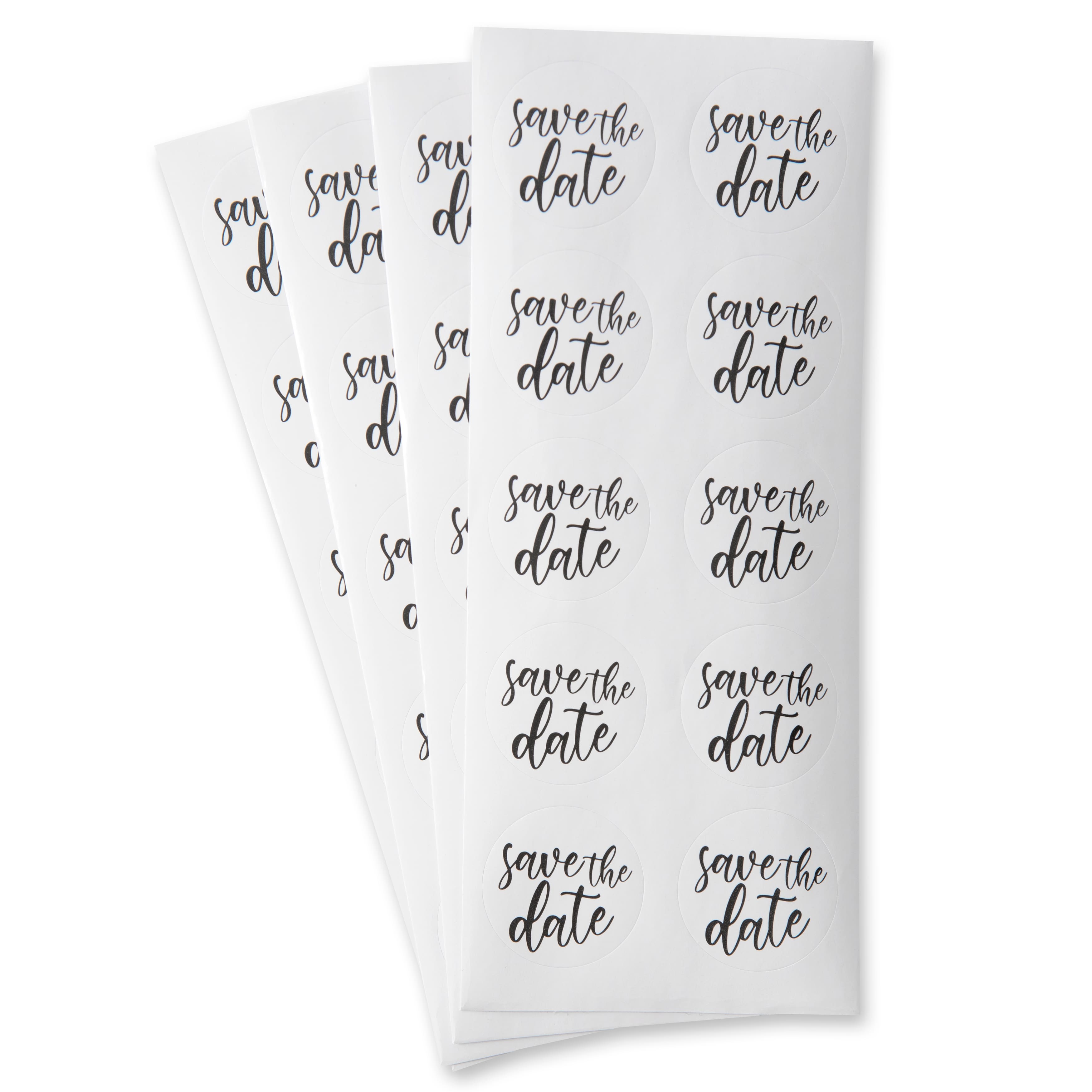 12 Packs: 40 ct. (480 total) Save the Date Envelope Seals by Recollections&#x2122;