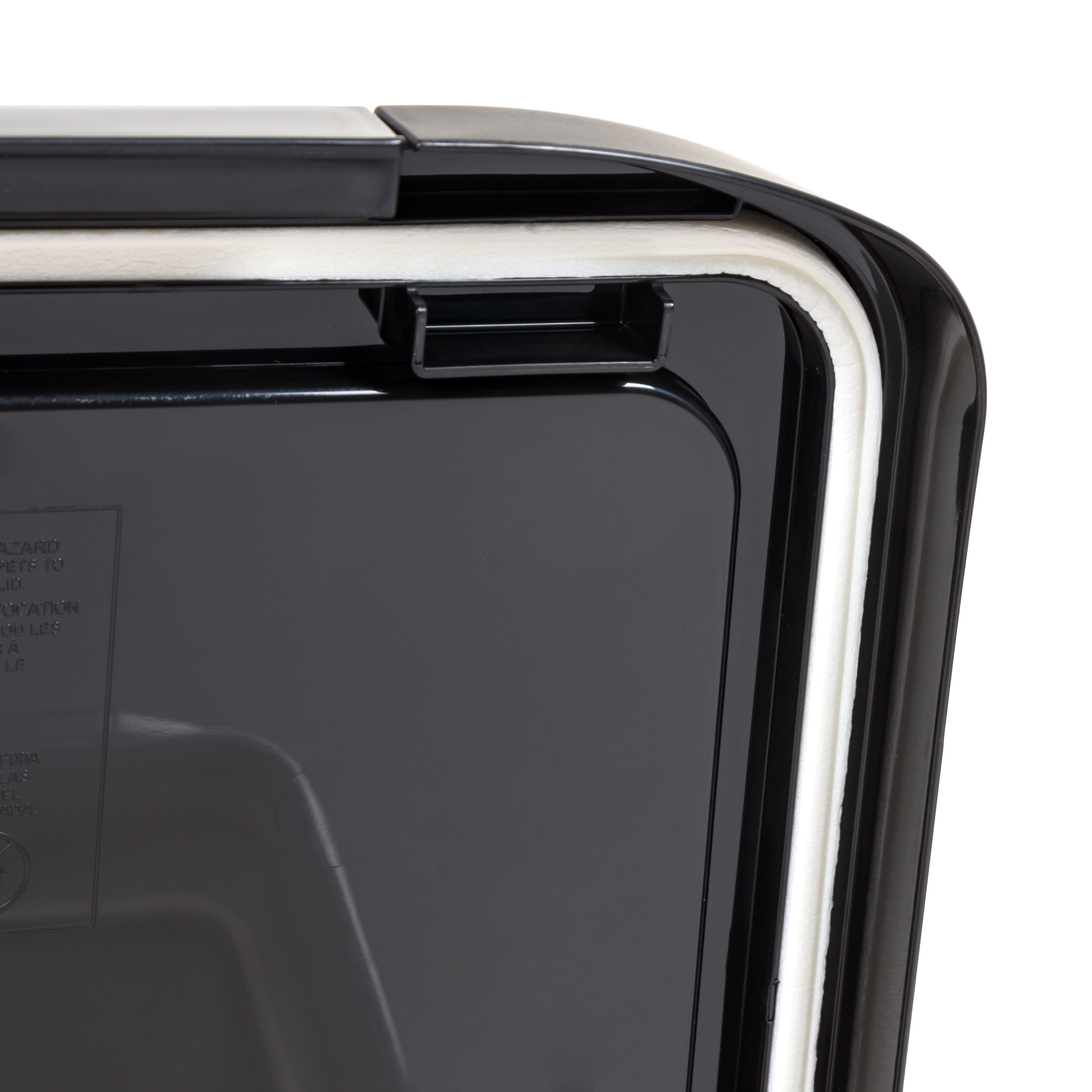 Clear & Black 32.5qt. Pet Food Container With Sealed Top