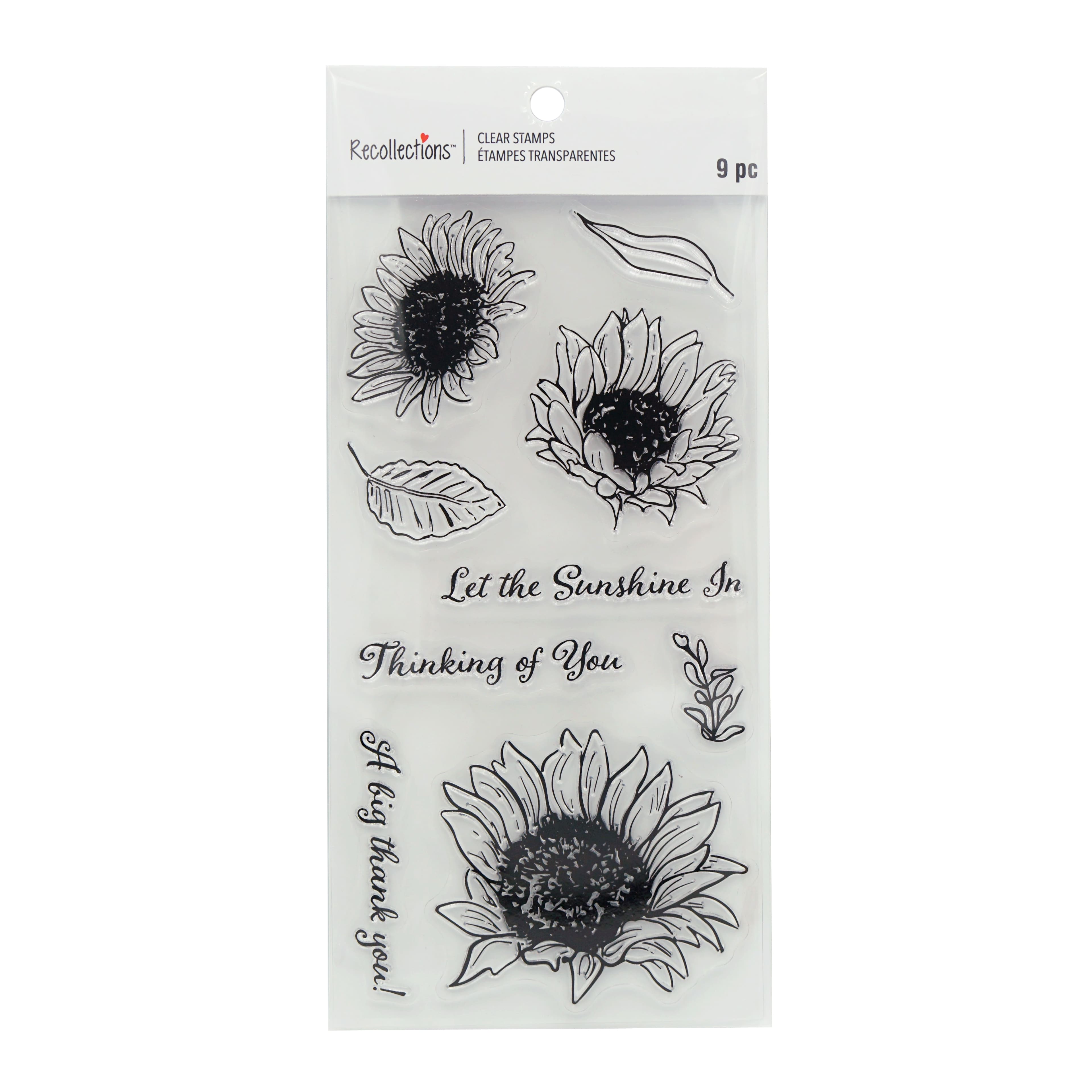 Sunflowers Clear Stamps by Recollections™