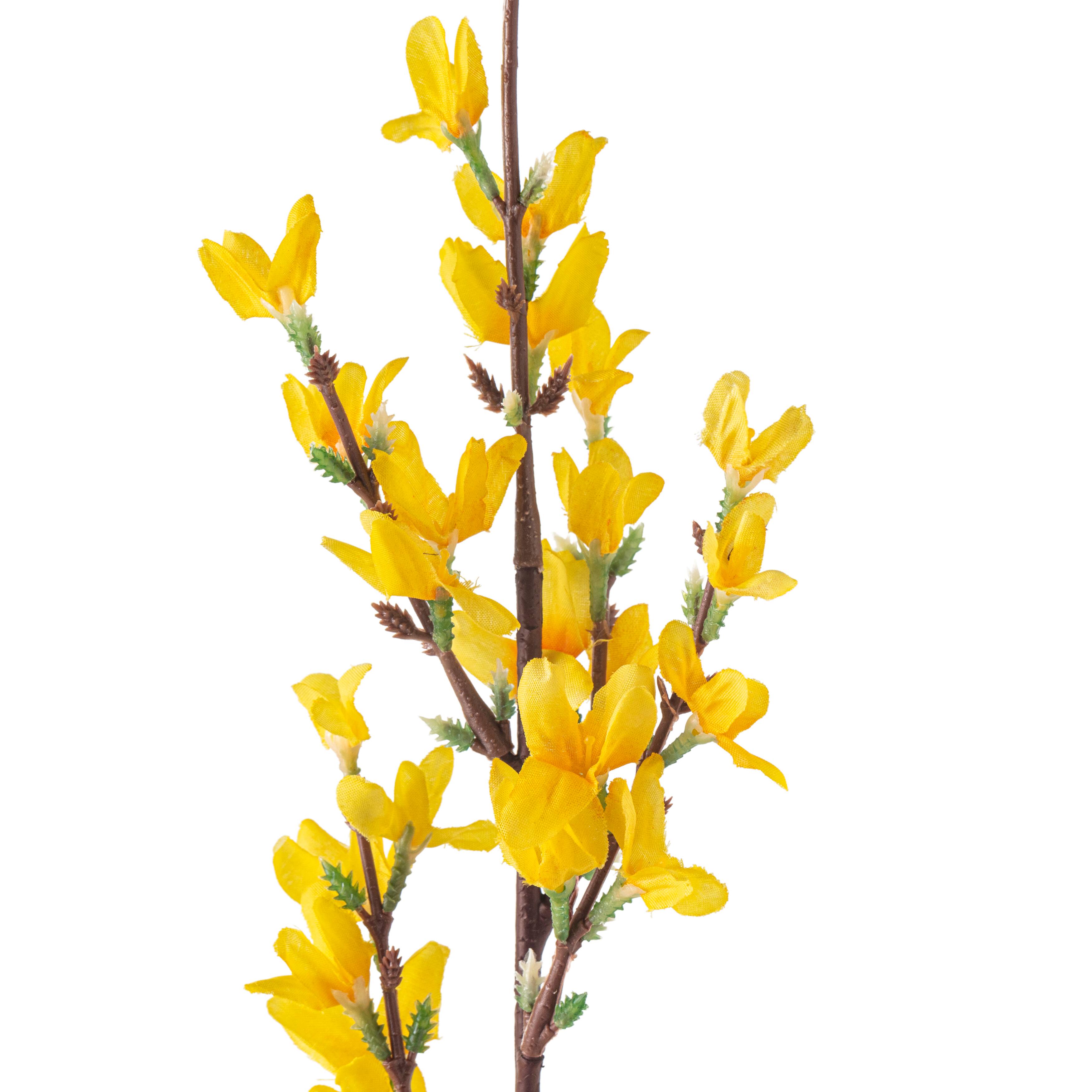 12 Pack: Yellow Forsythia Branch Spray by Ashland&#xAE;