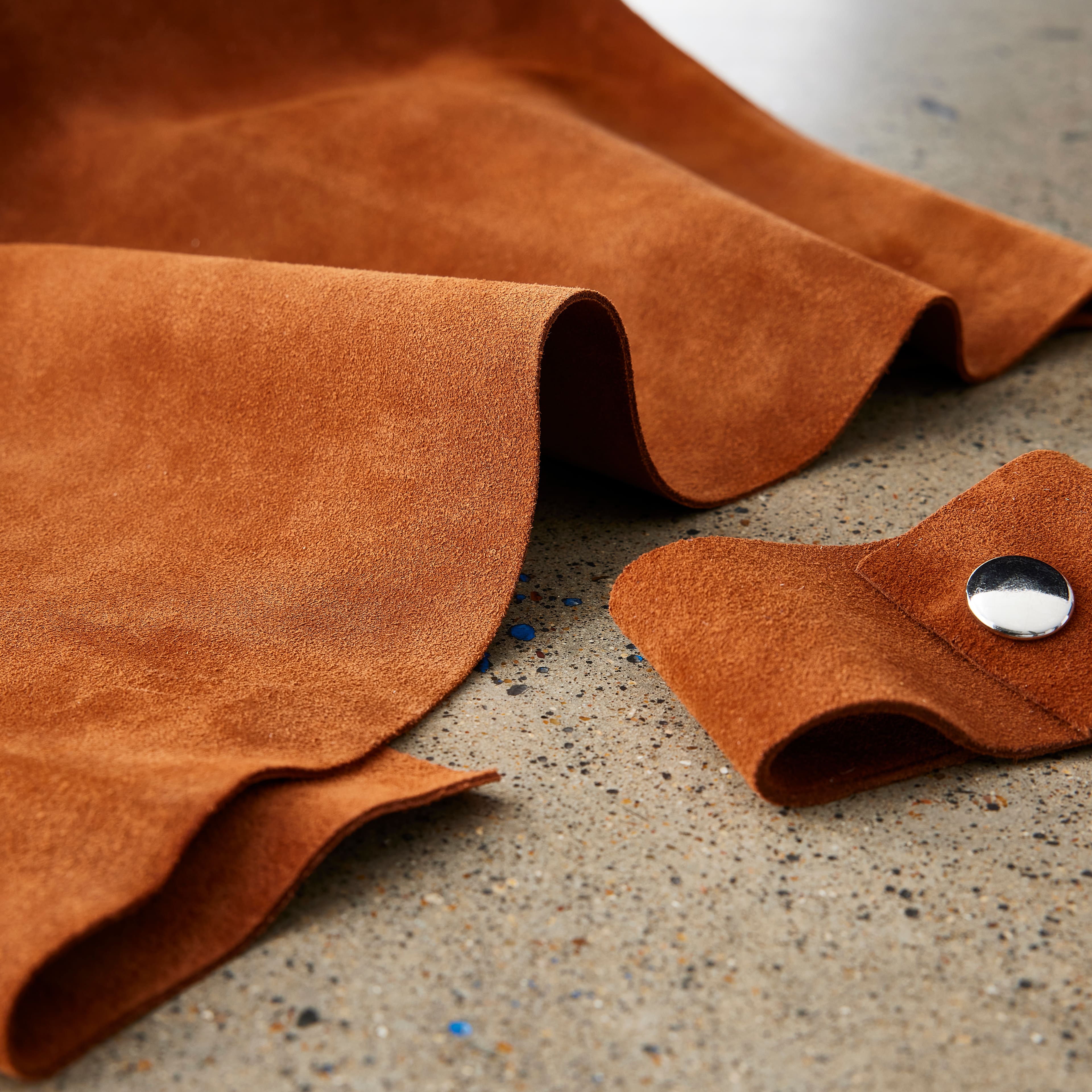 Brown Suede Split Leather by ArtMinds&#x2122;