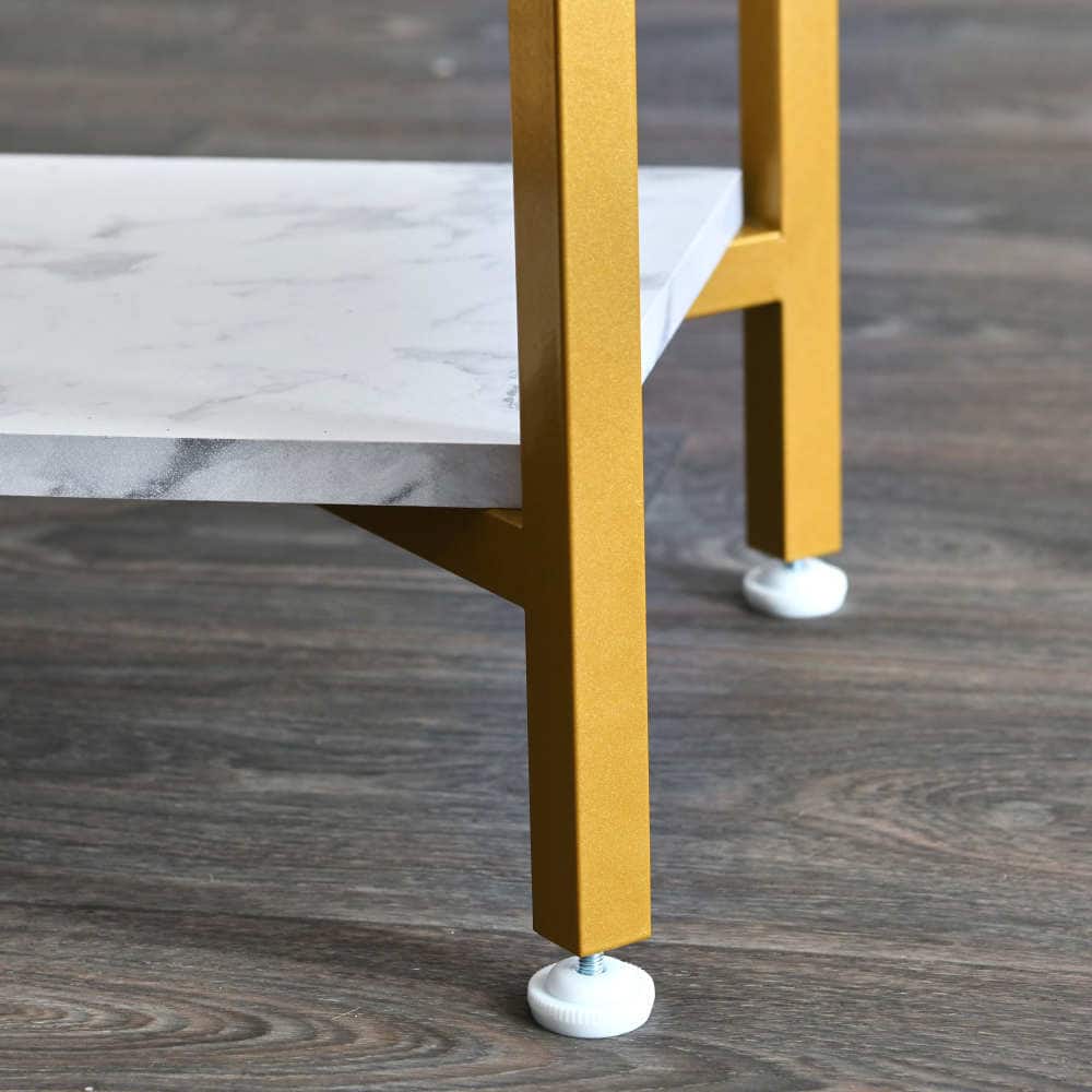 Household Essentials Crown Console 23&#x22; 2-Tier Console Table
