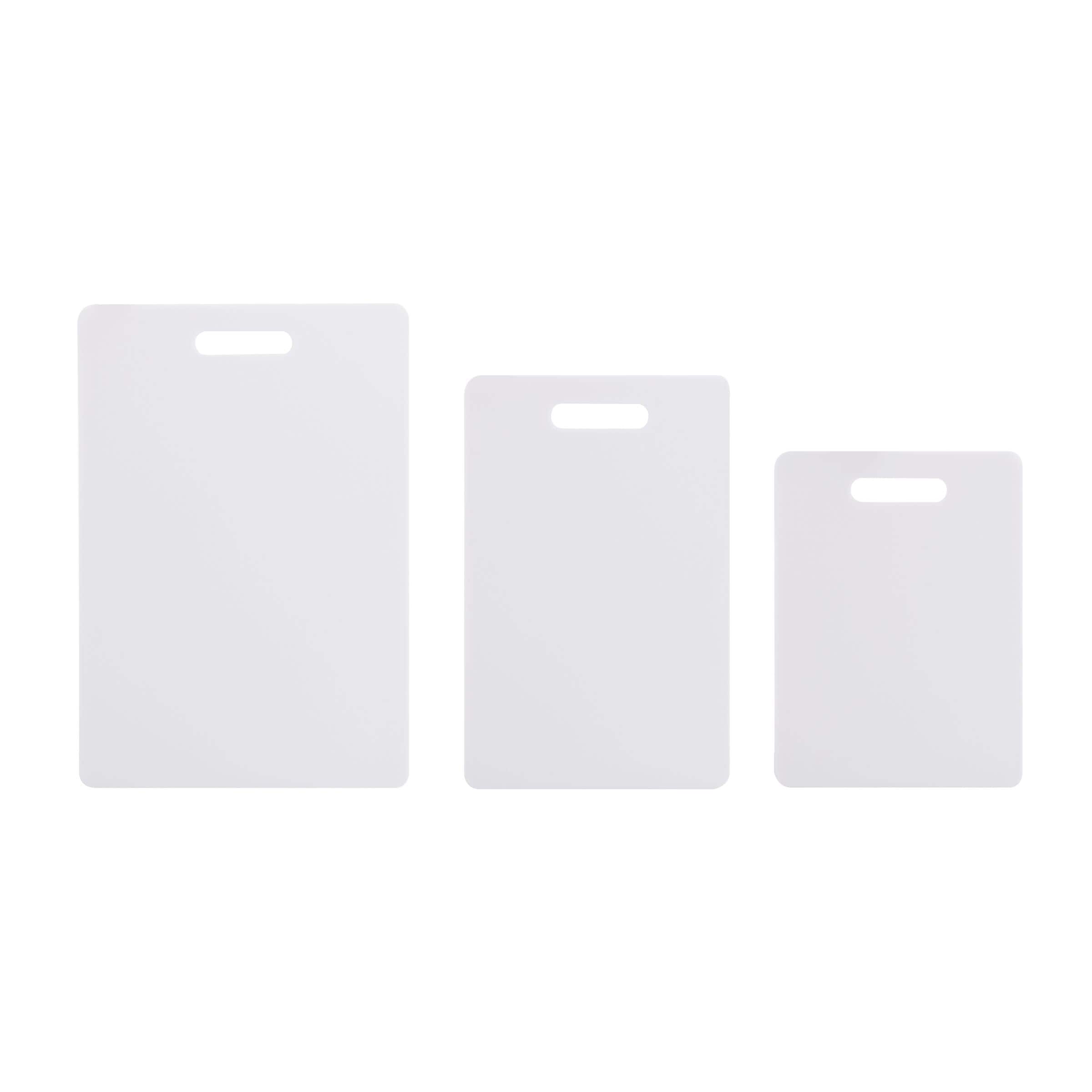 Farberware White 3-Piece Thin Poly Board Set