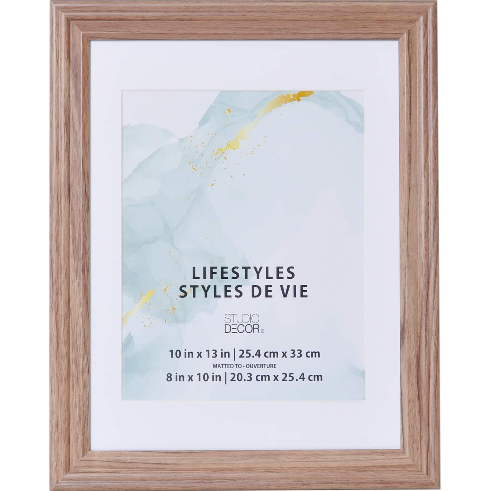 6 Pack: Brown Frame with Mat, Lifestyles by Studio Décor®