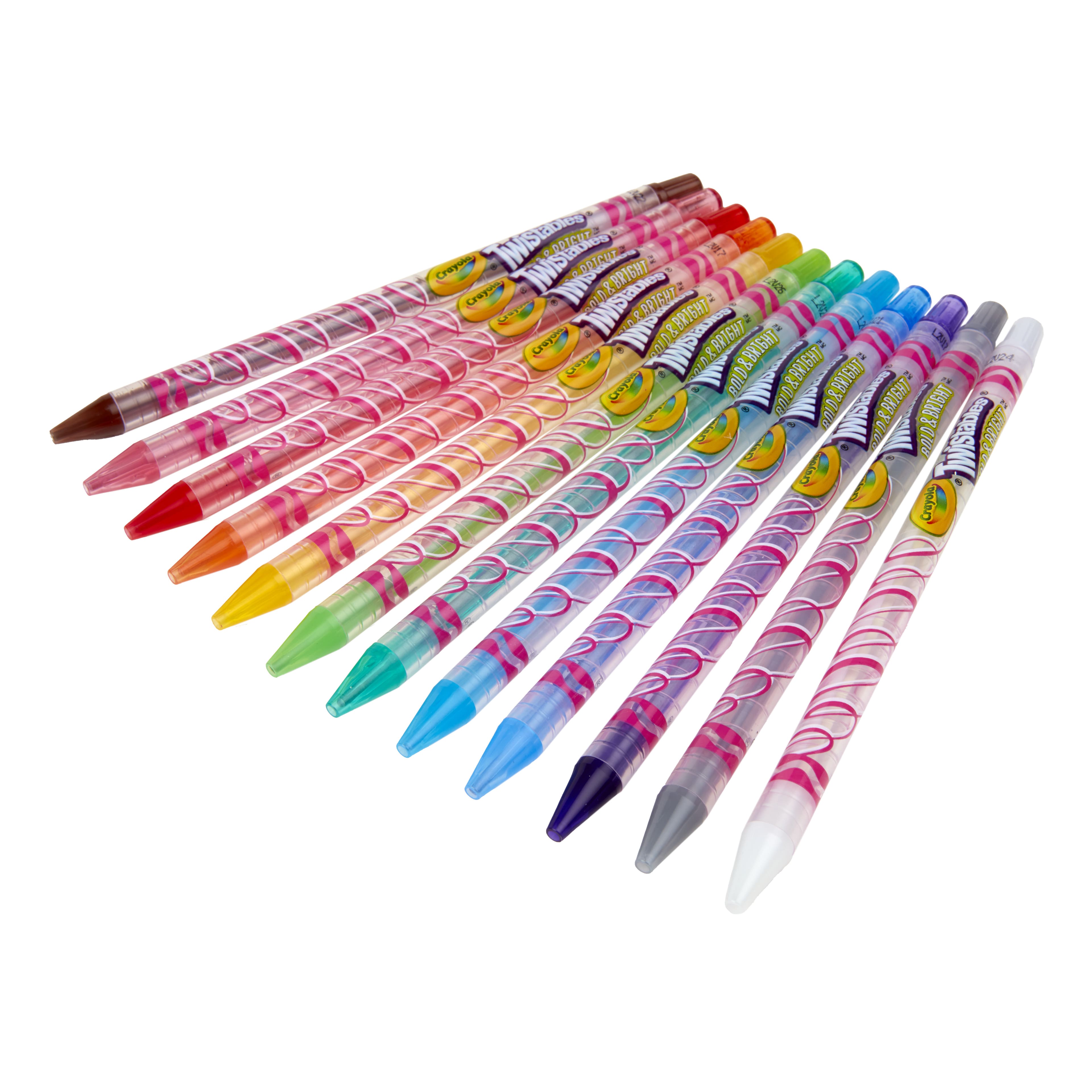 Crayola&#xAE; Twistables&#x2122; Bold &#x26; Bright Colored Pencils, 12ct.