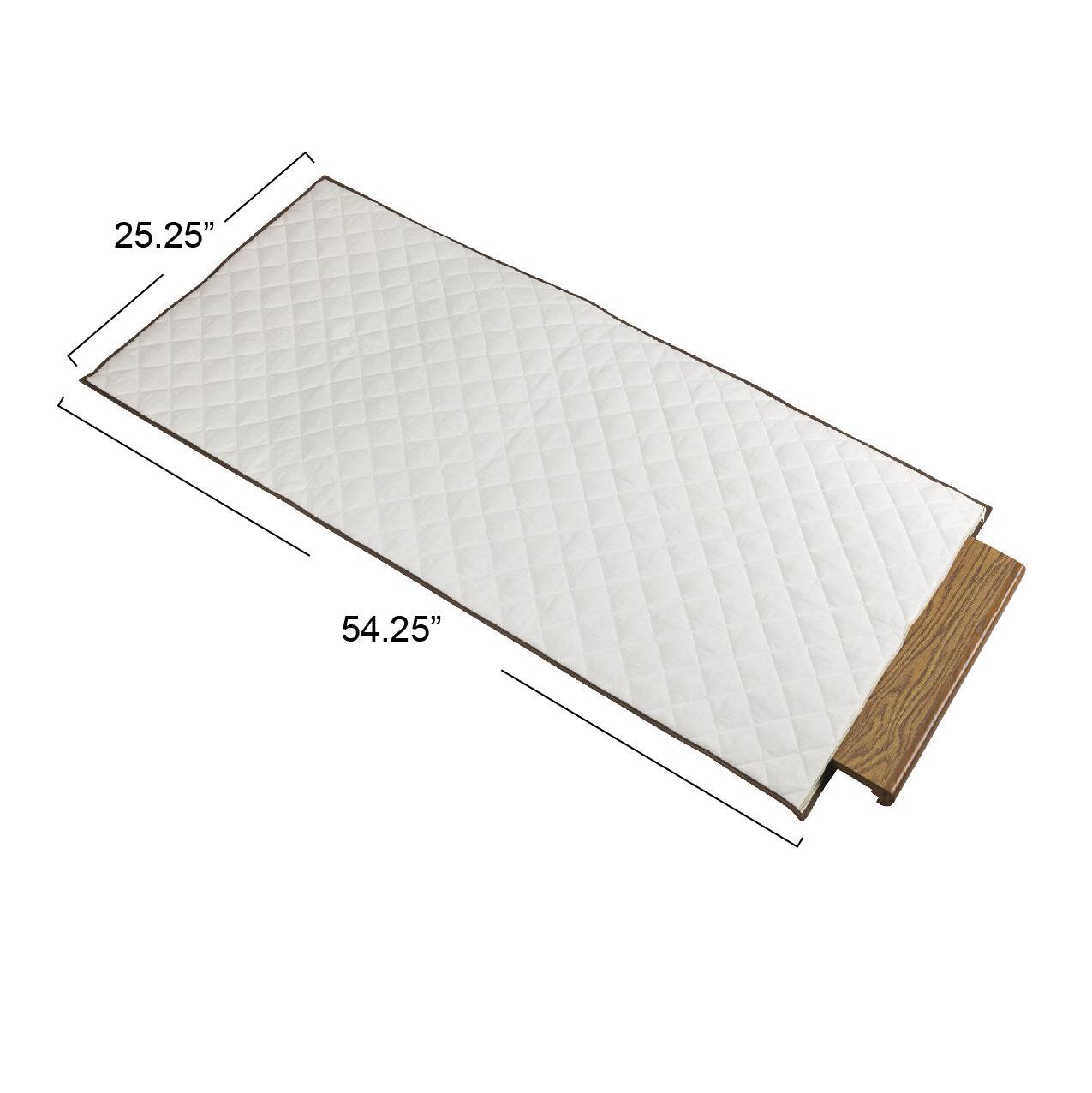 Household Essentials 54" Quilted Table Leaf Storage Bag