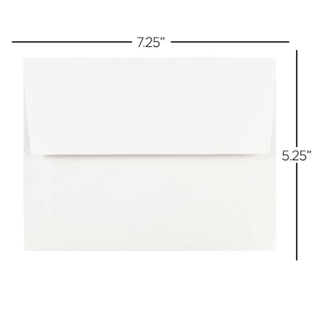 JAM Paper White A7 Invitation Envelopes