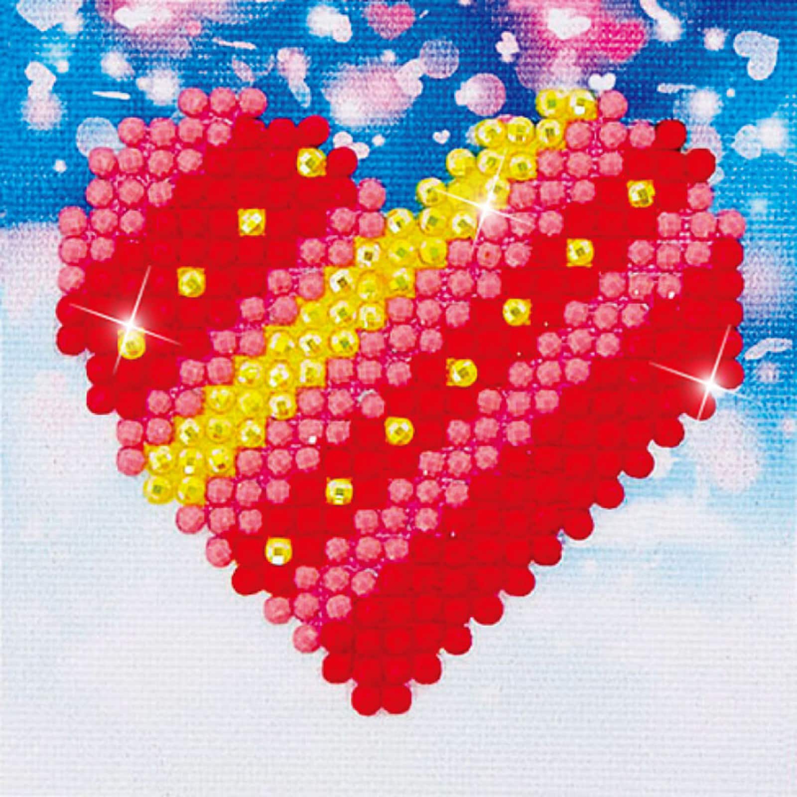 Diamond Dotz® Patchwork Heart Diamond Painting Kit