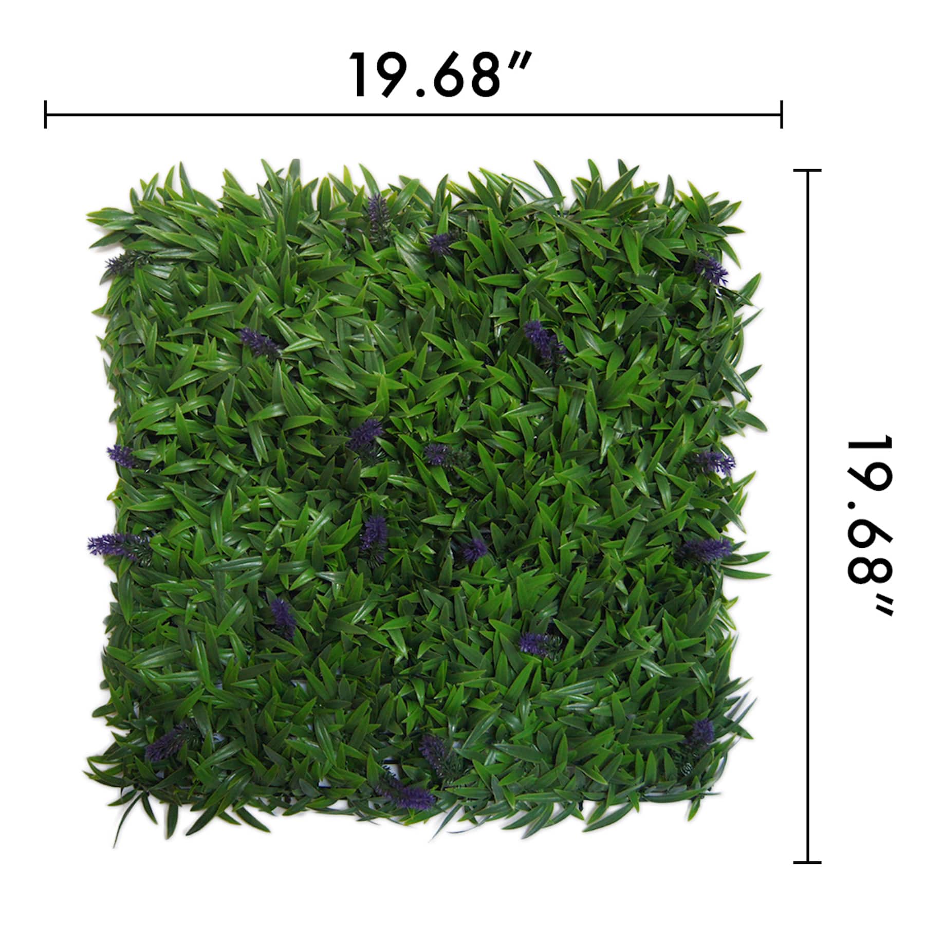 20&#x22; Acapulco Style Plant Living Wall Panels, 4ct.