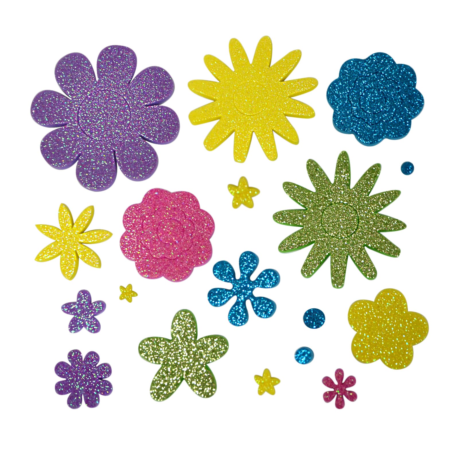 Creatology Flowers Foam Stickers - Each