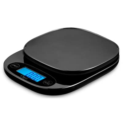 Insten Food Scale in Grams Ounces Digital Scale for Kitchen Diet Food Coffee Postal Scale 10lb x 0.04oz / 5kg x 1G