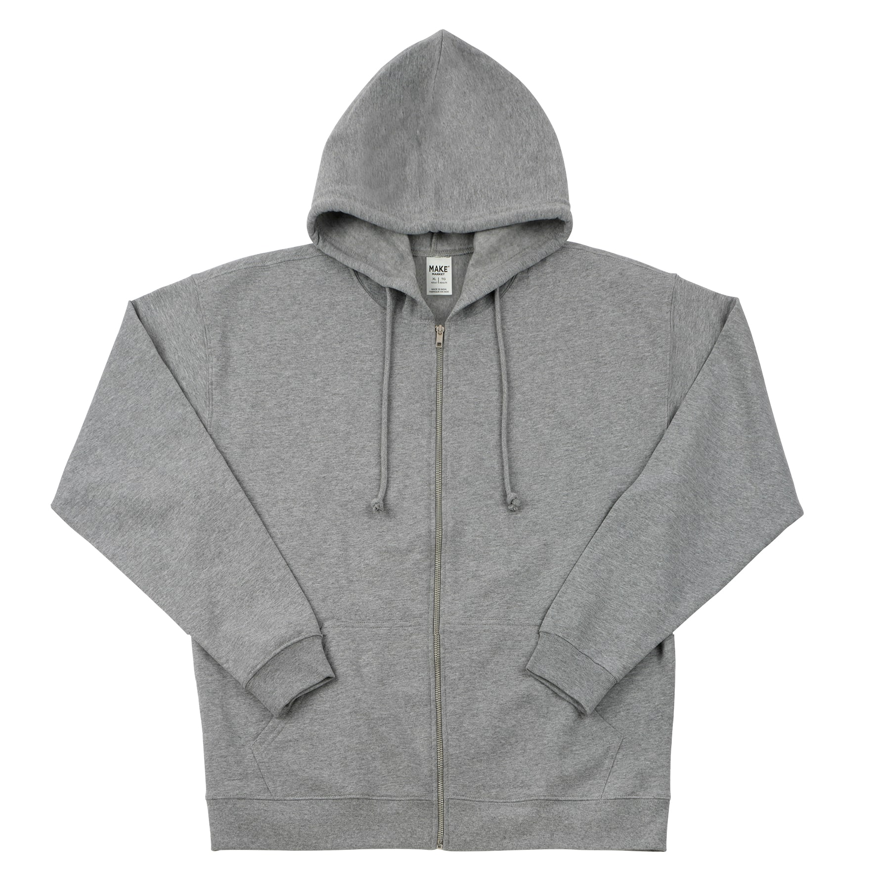 Unisex Adult Full Zip Hooded Sweatshirt by Make Market&#xAE;