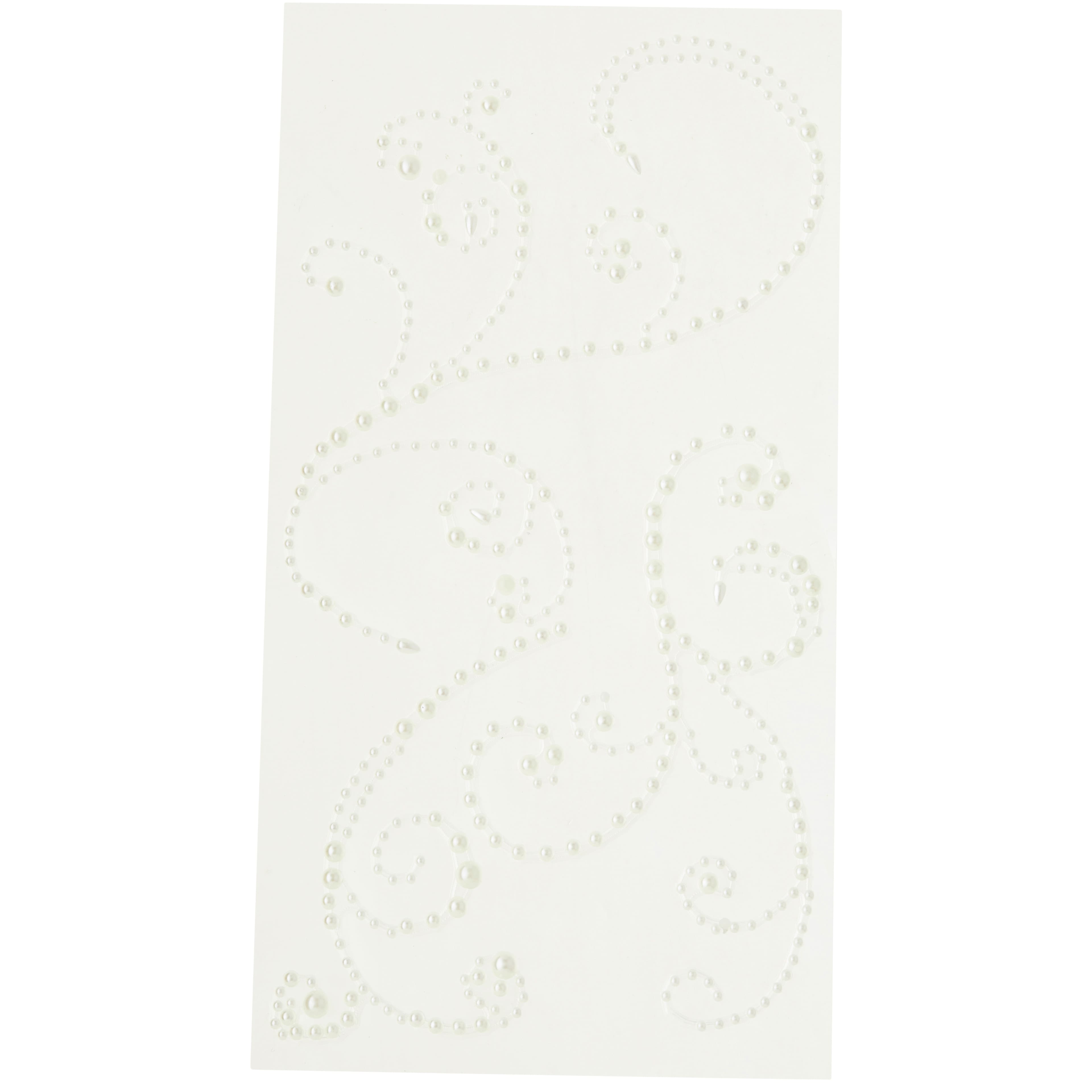 12 Pack: Pearl Scroll Stickers by Recollections™