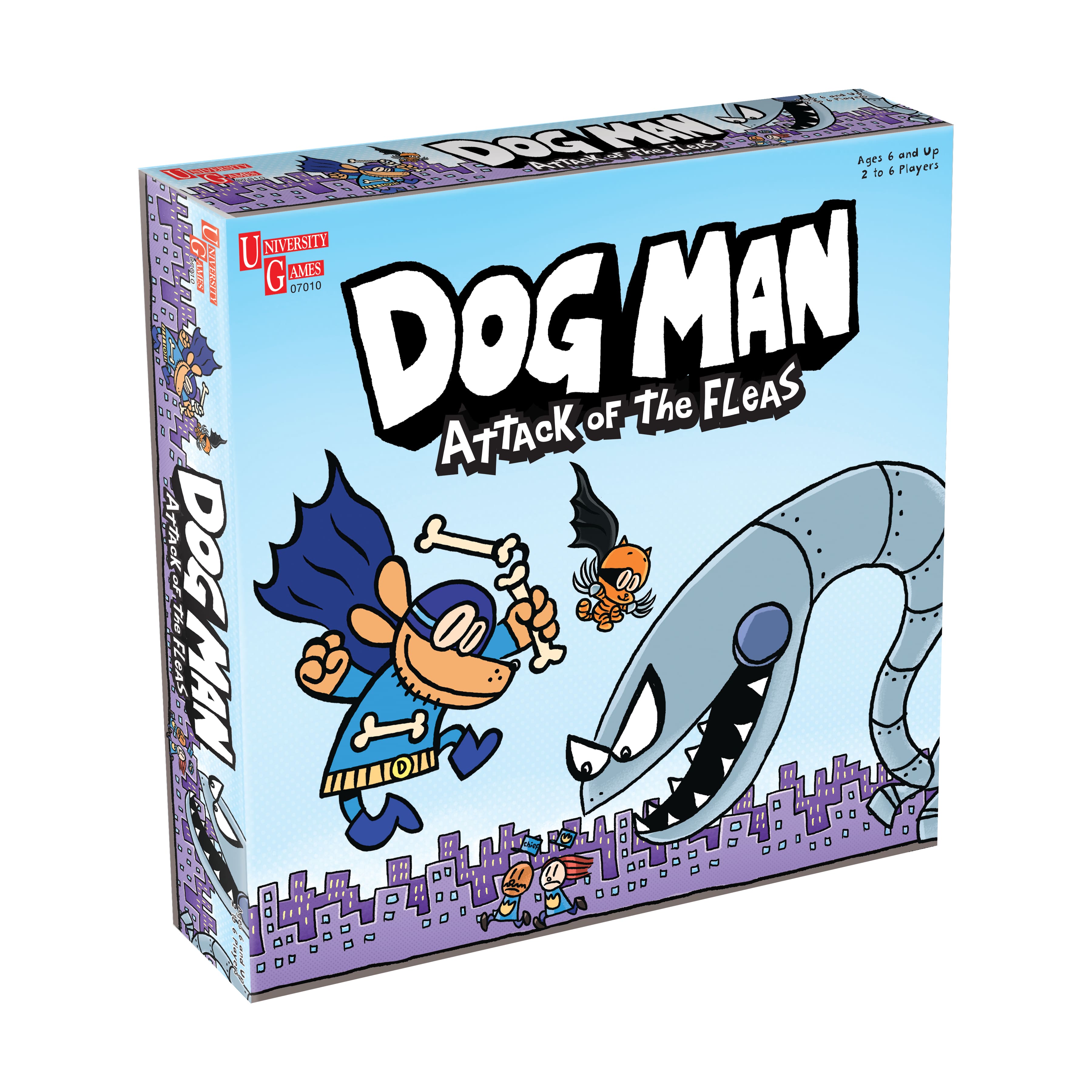 Dog Man Attack of the Fleas Game