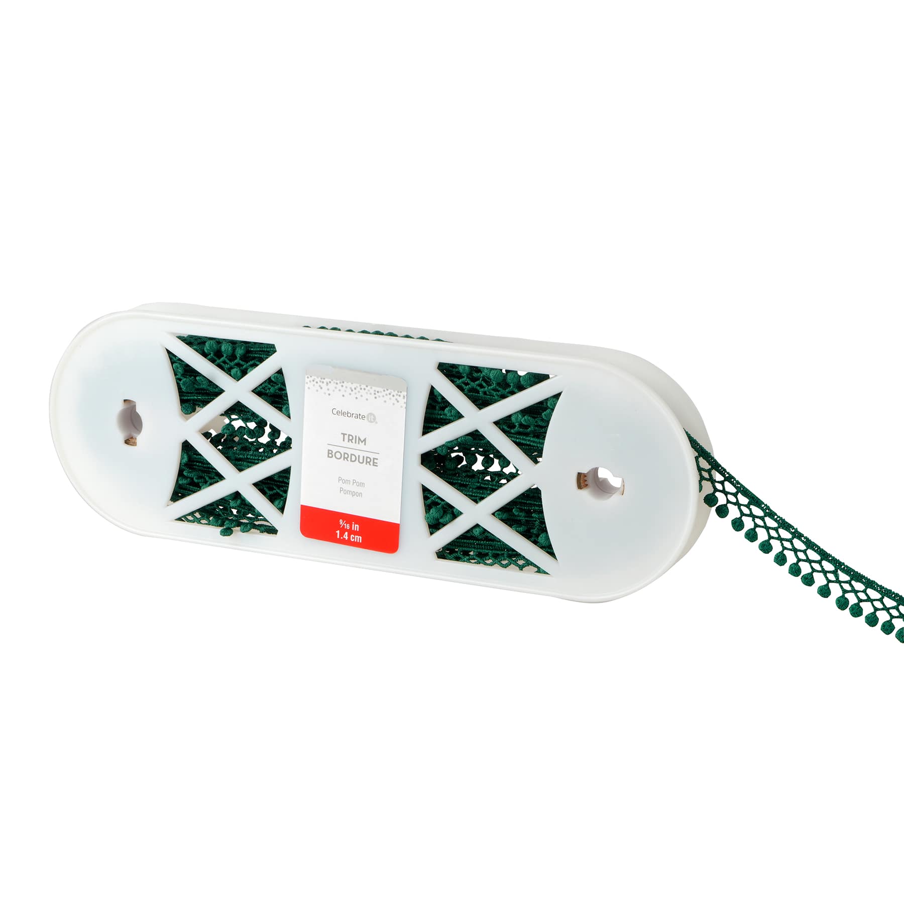 9/16&#x22; Pom Pom Lace Trim by Celebrate It&#xAE;