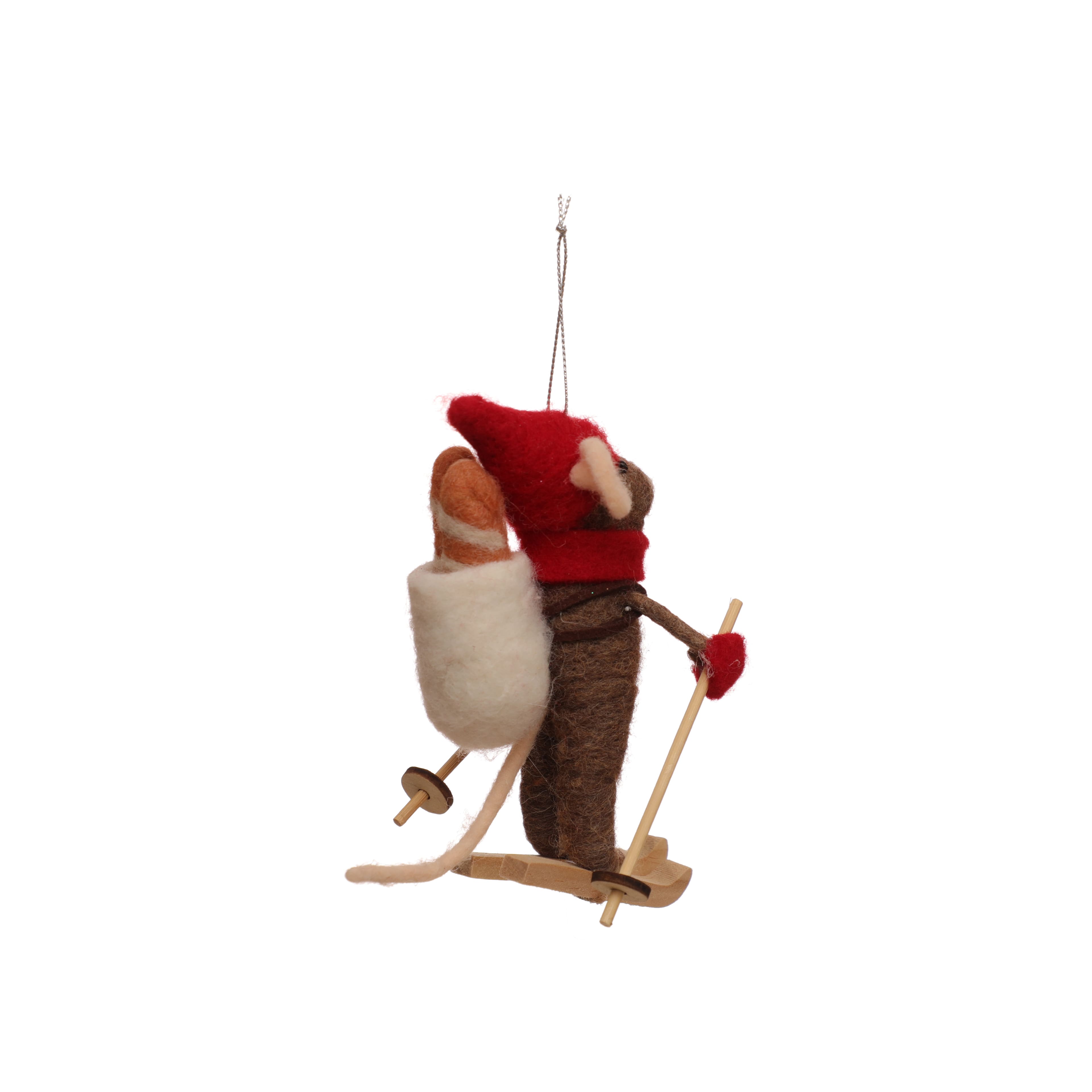 Assorted 5.5&#x22; Ski Animal Ornament, 1pc. by Ashland&#xAE;