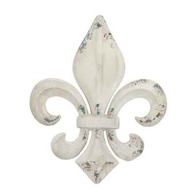 Zimlay Rustic Fleur-De-Lis sale Metal Wall Decor 44567