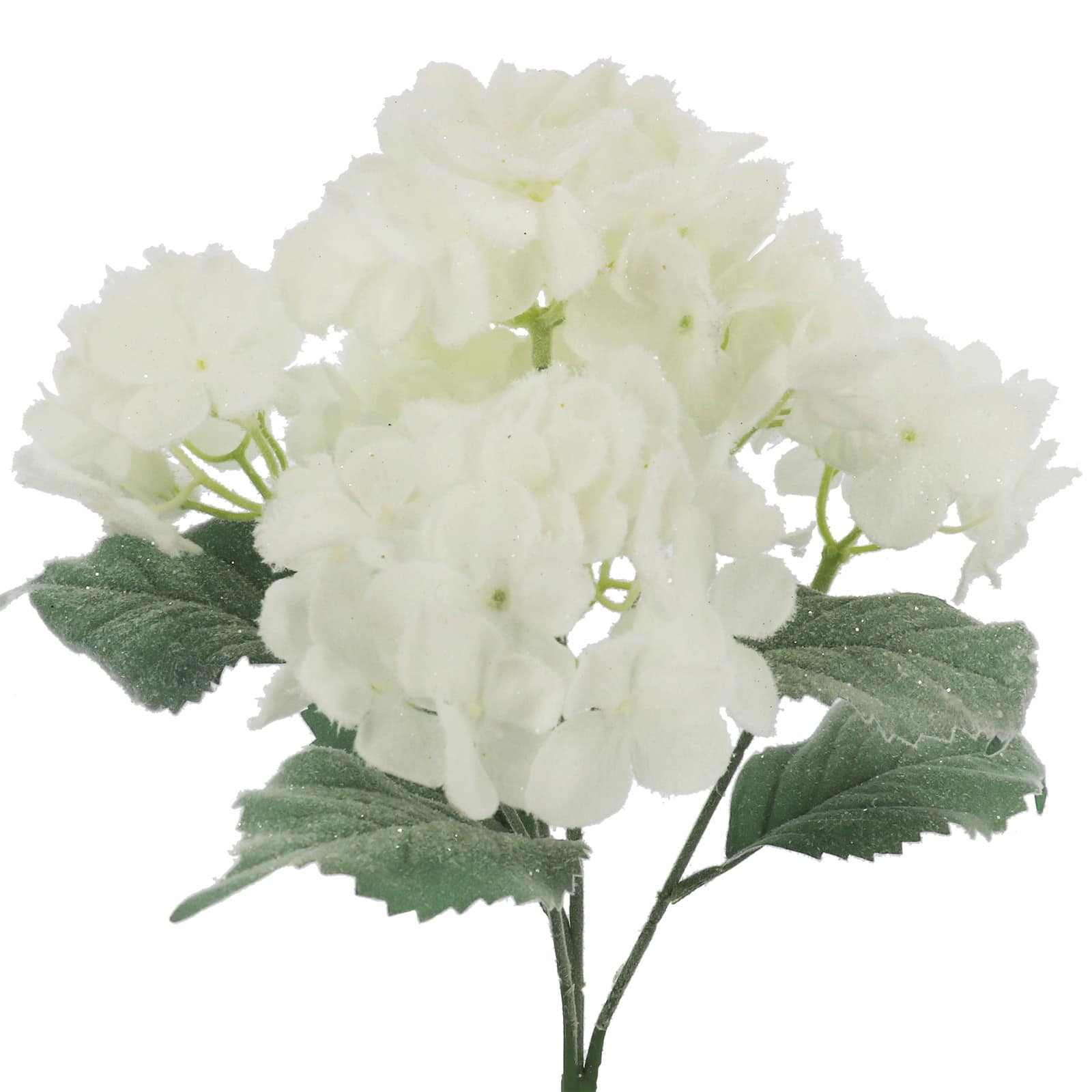 17.5&#x22; White Snowy Hydrangea Deluxe Bush by Ashland&#xAE;
