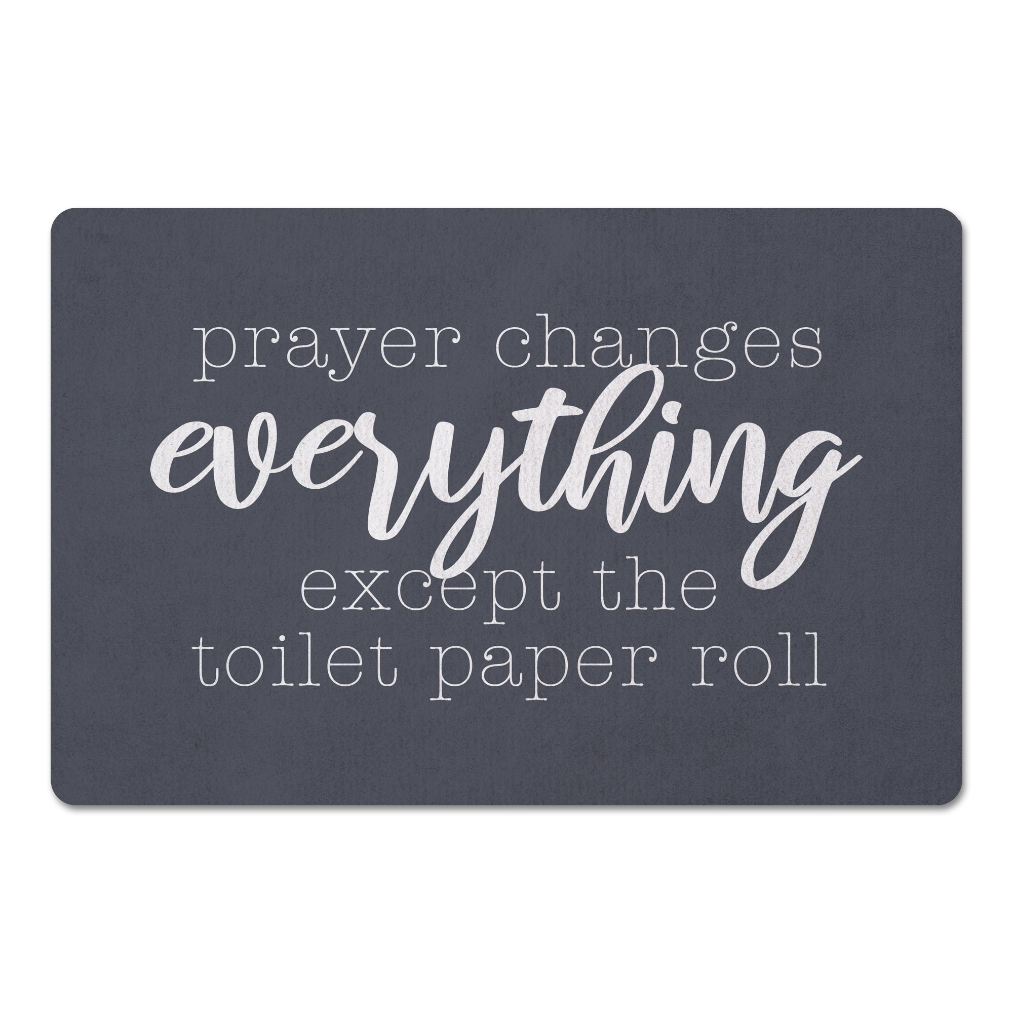 18" x 27" Prayer Changes Everything Floor Mat