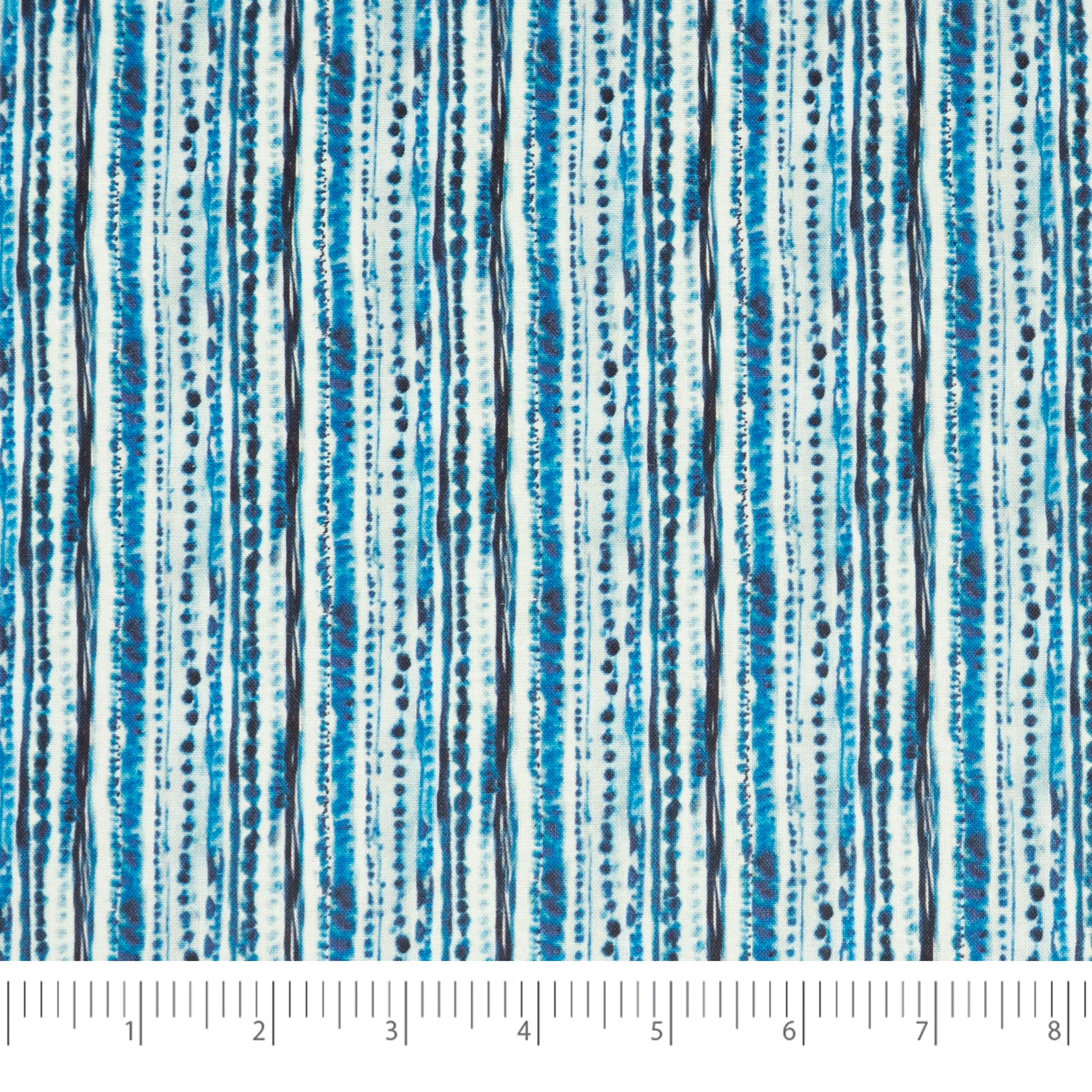 SINGER China Blue Batiks Cotton Fabric Fat Quarters