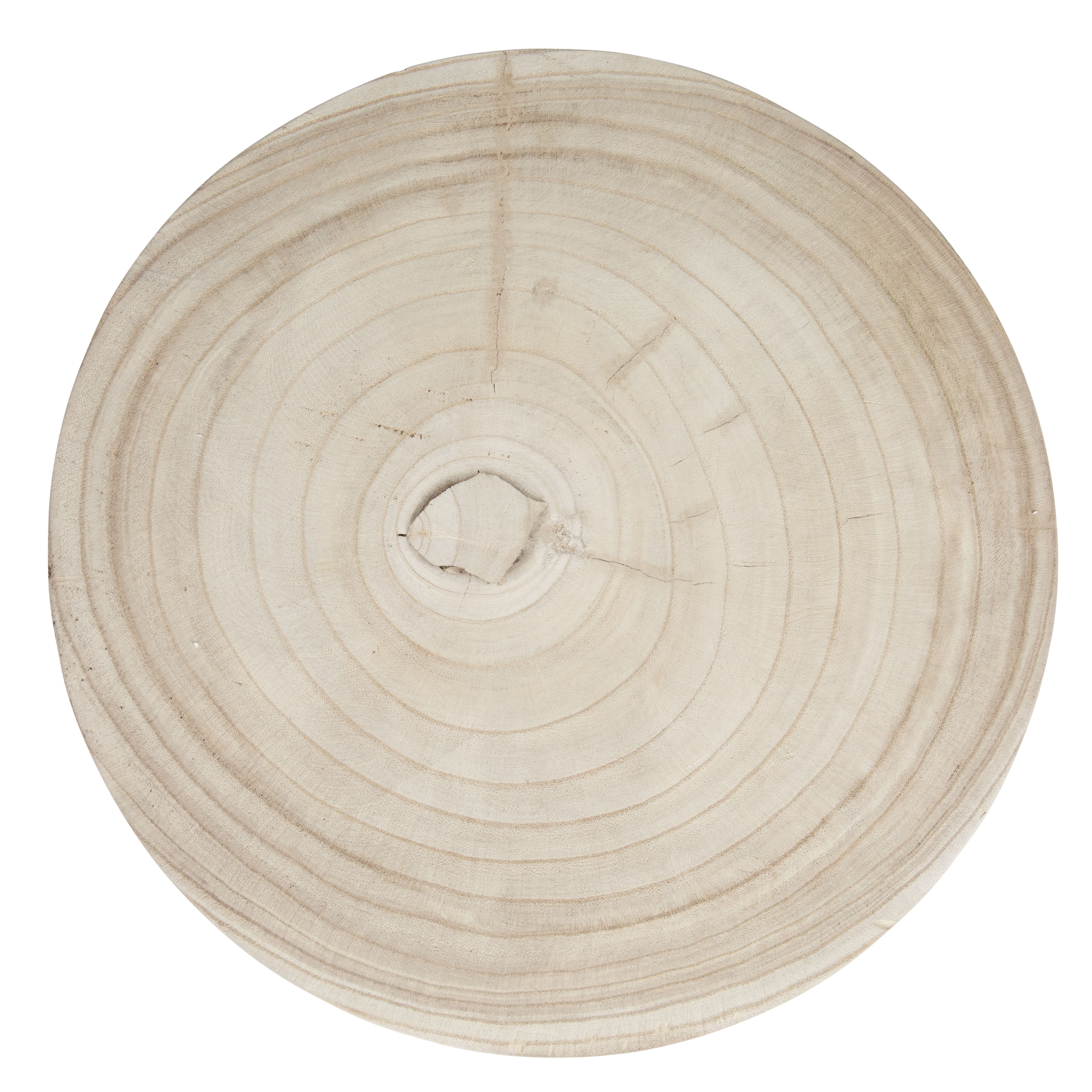 Hello Honey&#xAE; 16&#x22; Paulownia Wood Stool