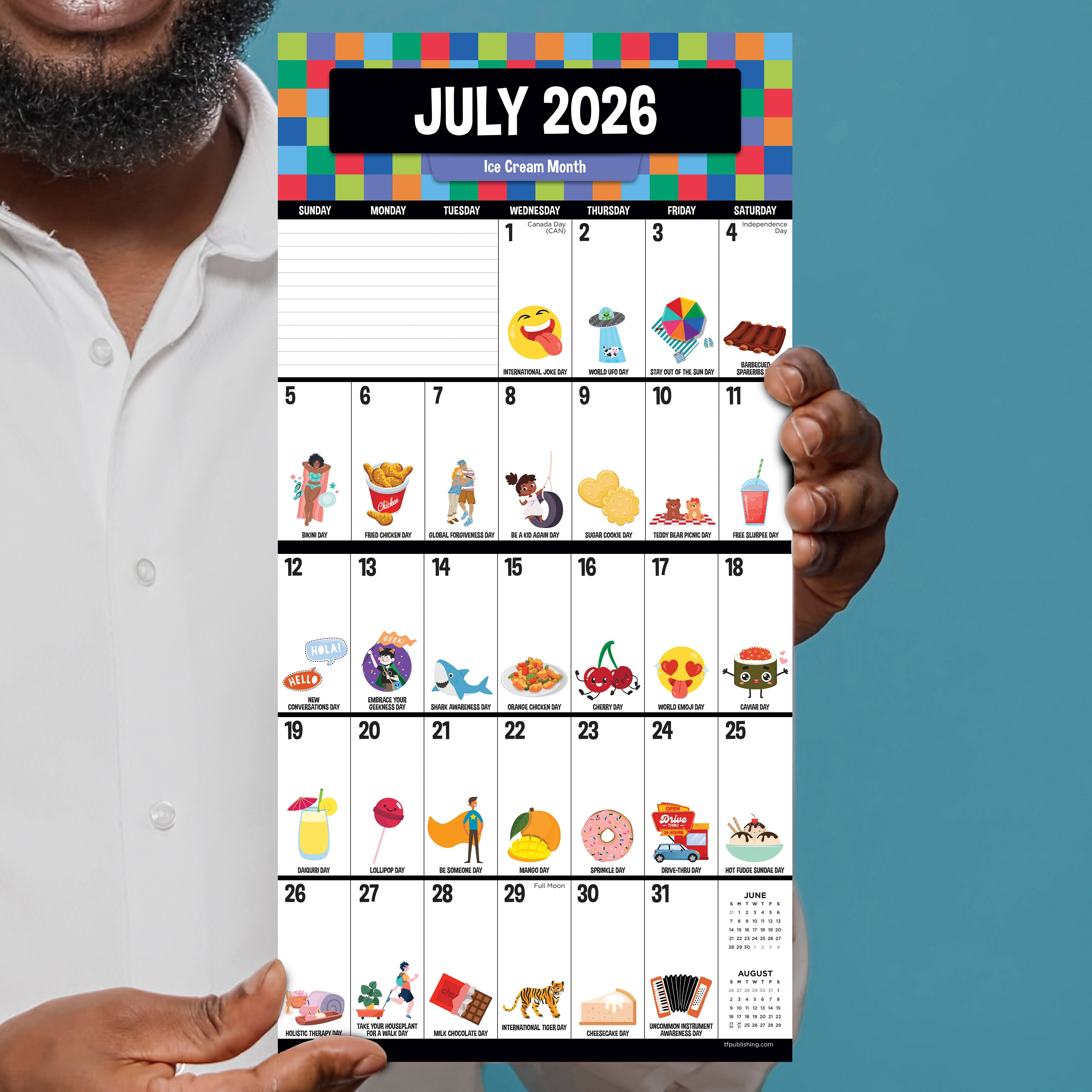 2026 Every Day's A Holiday Mini Calendar