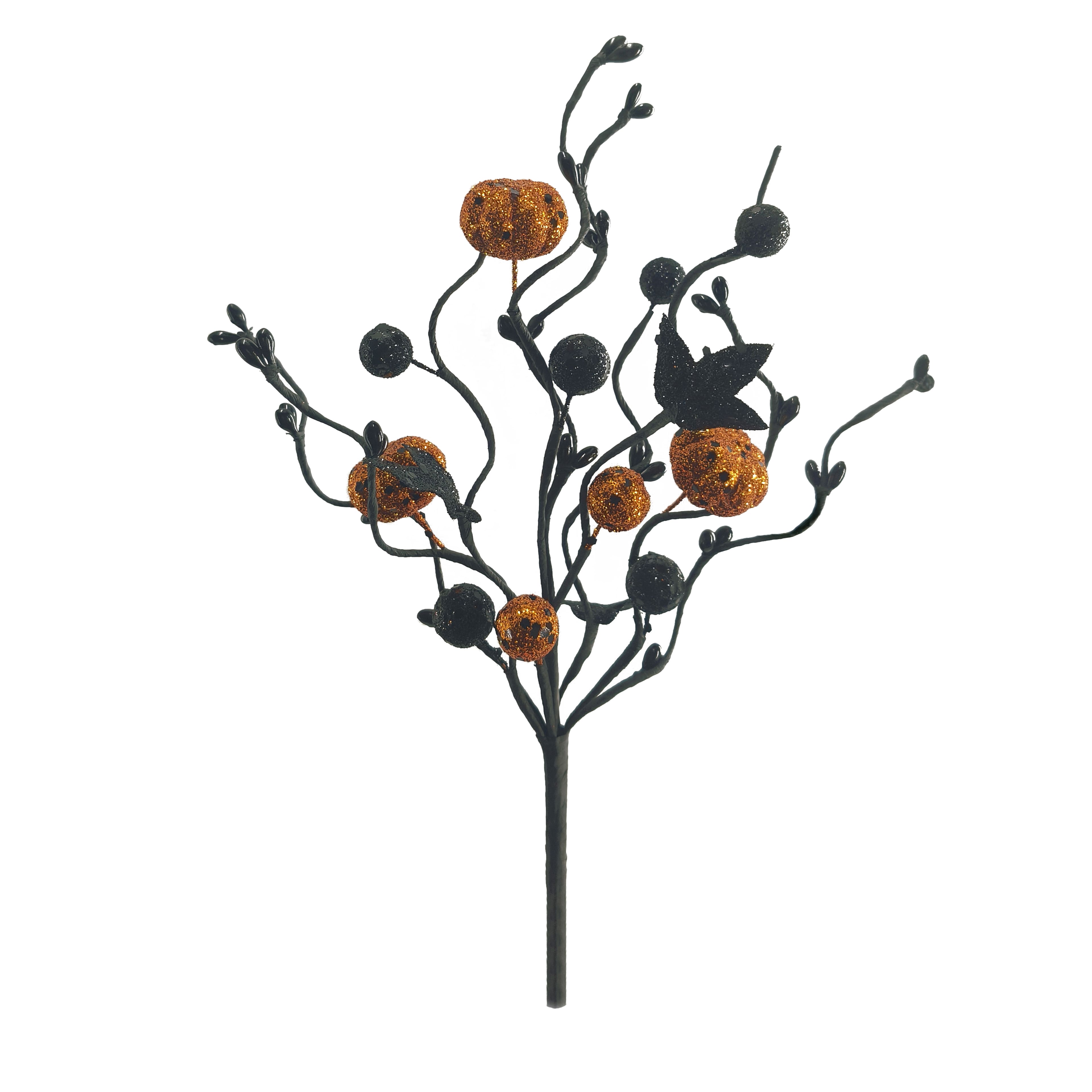 11" Pumpkin Berry Spray Pick by Ashland®