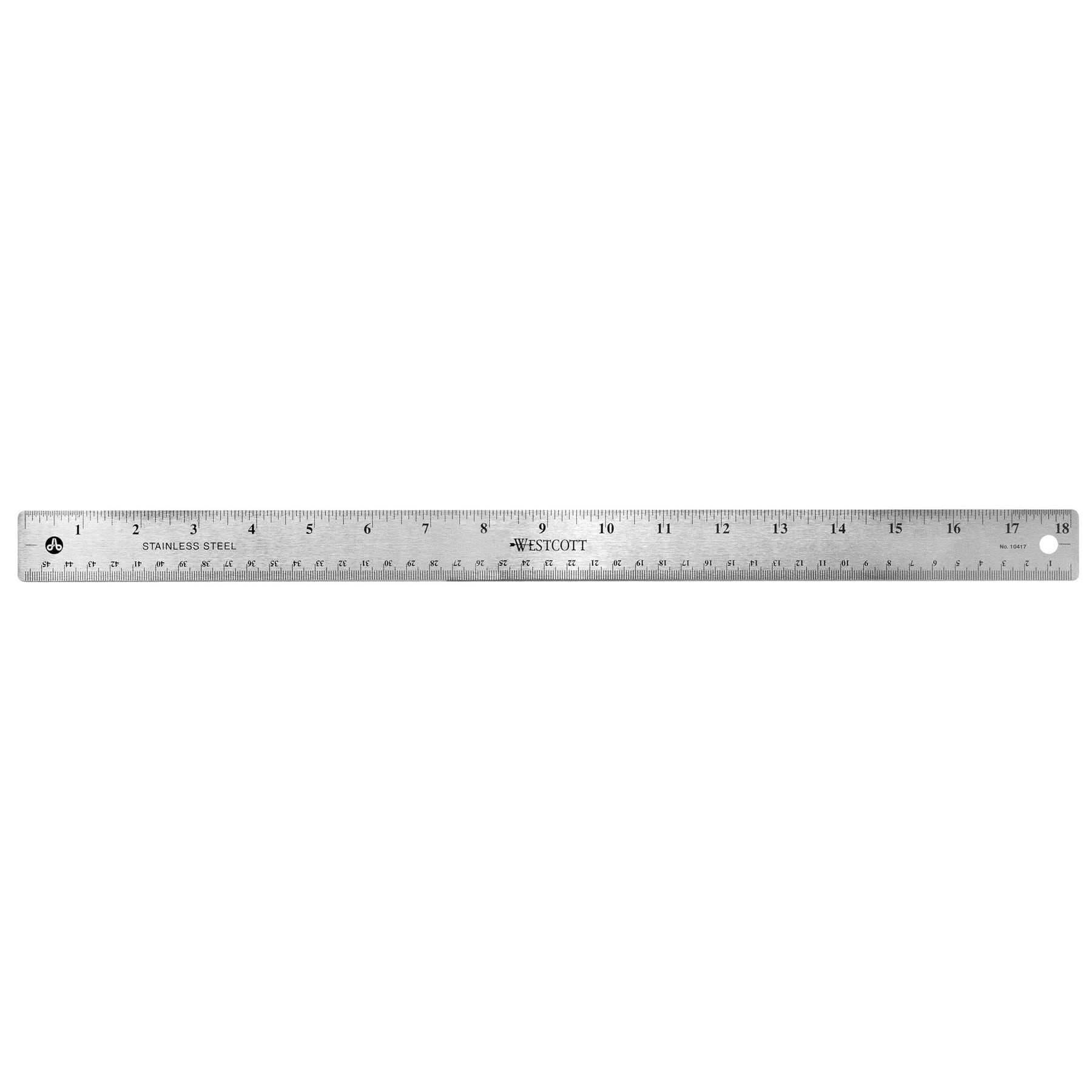 Ruler 18 Stainless Steel  Valencia College Campus Store