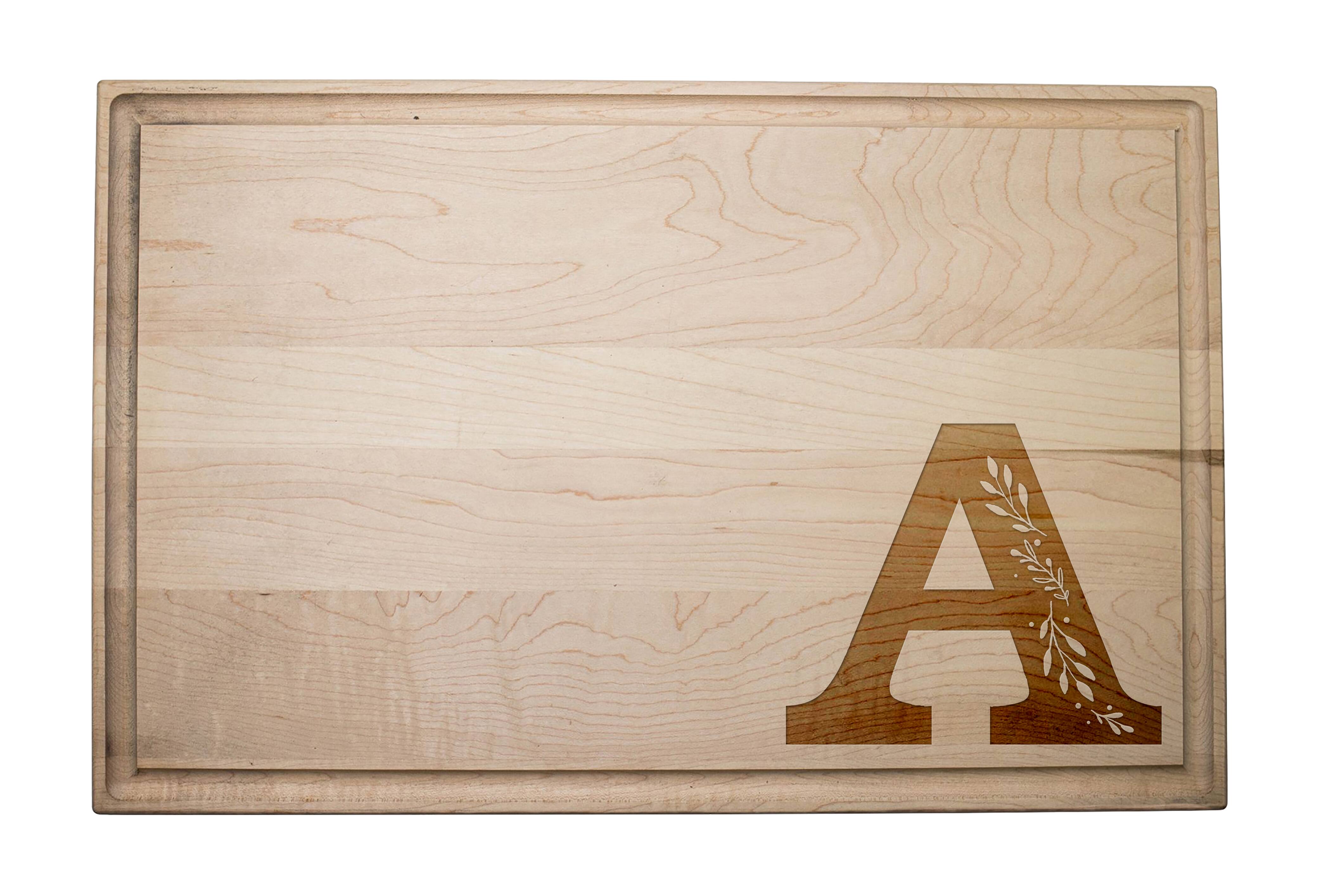 Monogram maple hotsell cutting boards