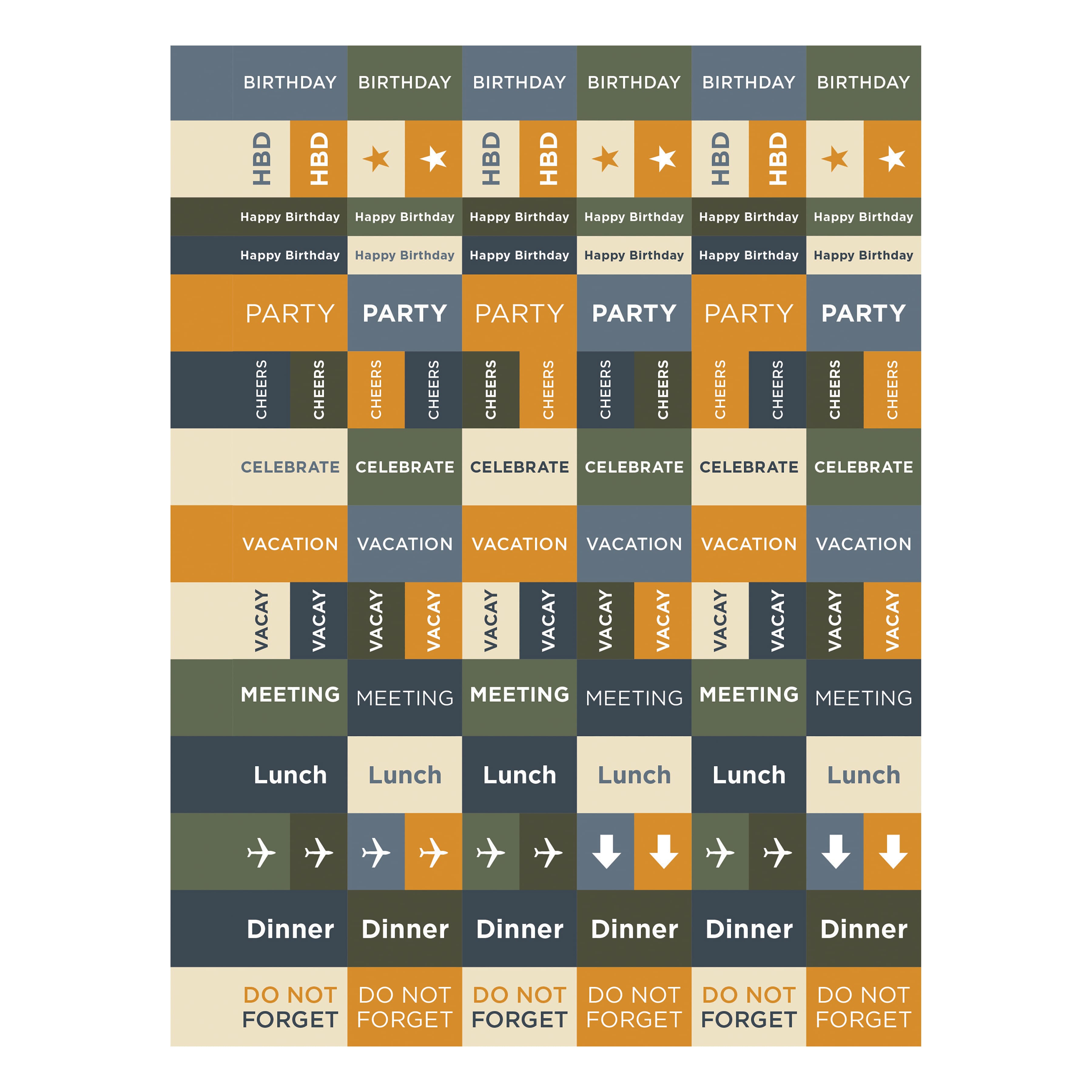 TF Publishing 2024-2025 Medium Aspen Trees Spiral Weekly Monthly Planner