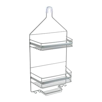 Bath Bliss 2 Tier Shower Caddy in Grey