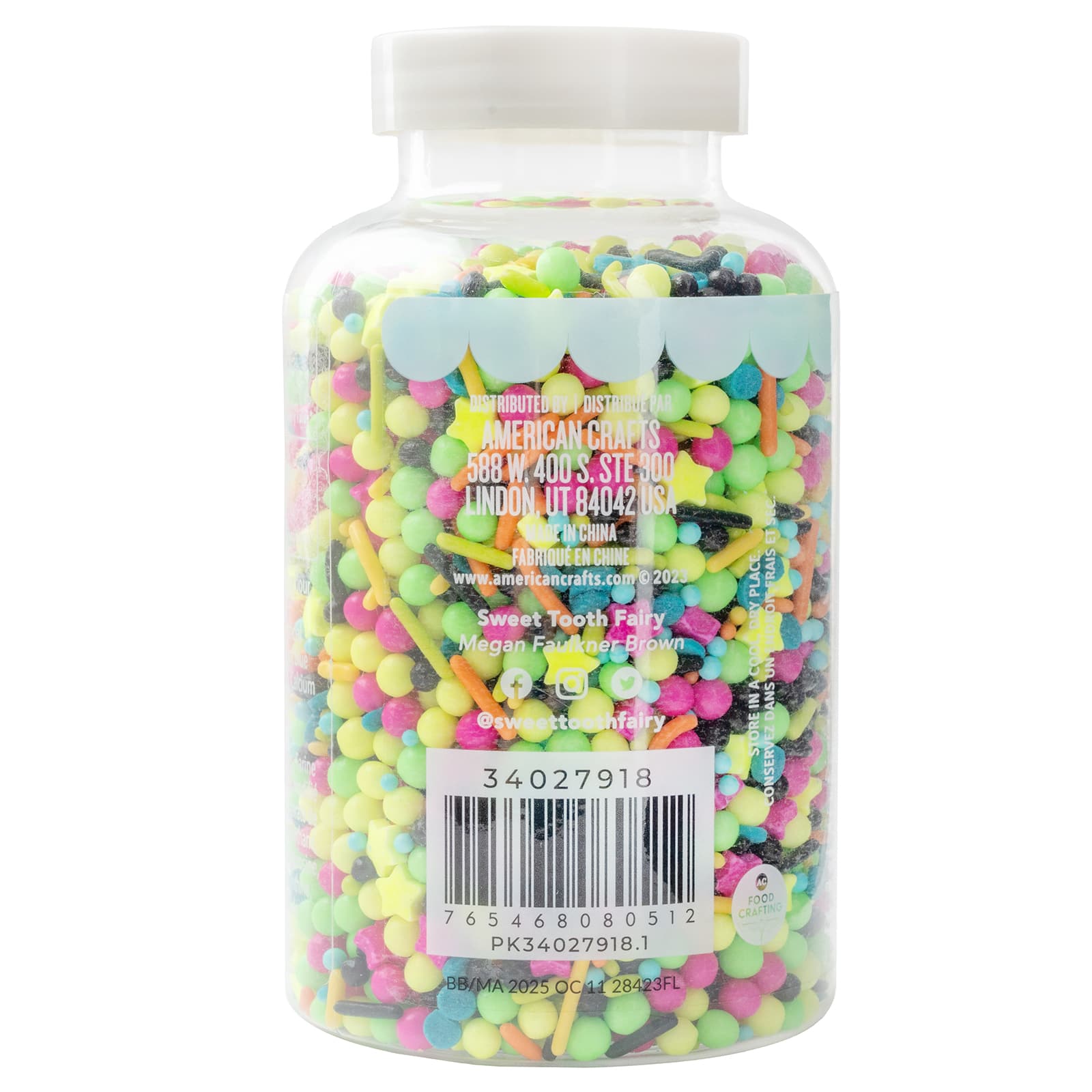 Sweet Tooth Fairy&#xAE; Neon Dreams Sprinkle Mix