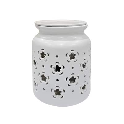 White Ceramic Wax Warmer by Ashland®