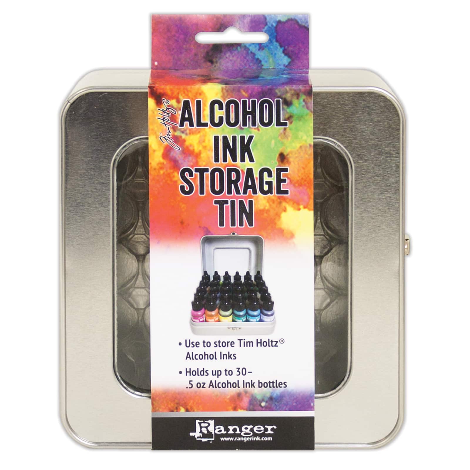 12 Pack: Ranger Tim Holtz® Alcohol Ink Storage Tin