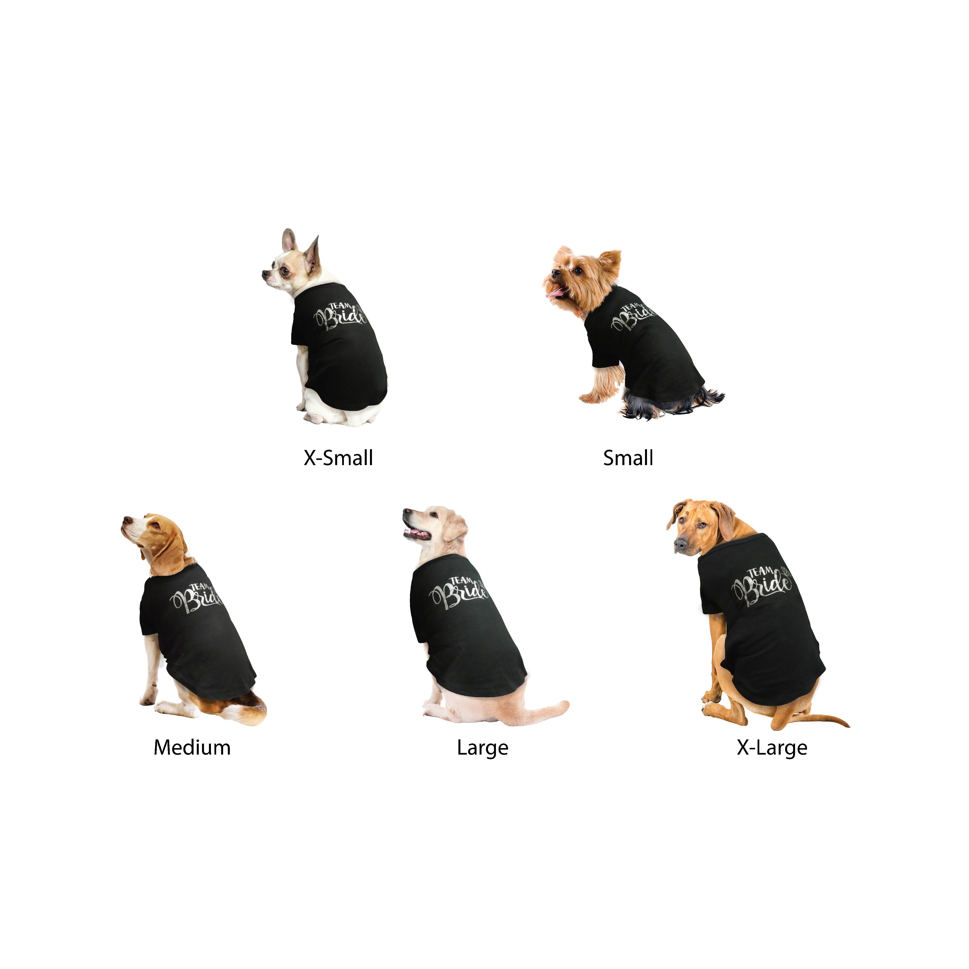 Best Furry Friends Team Bride Dog T-Shirt