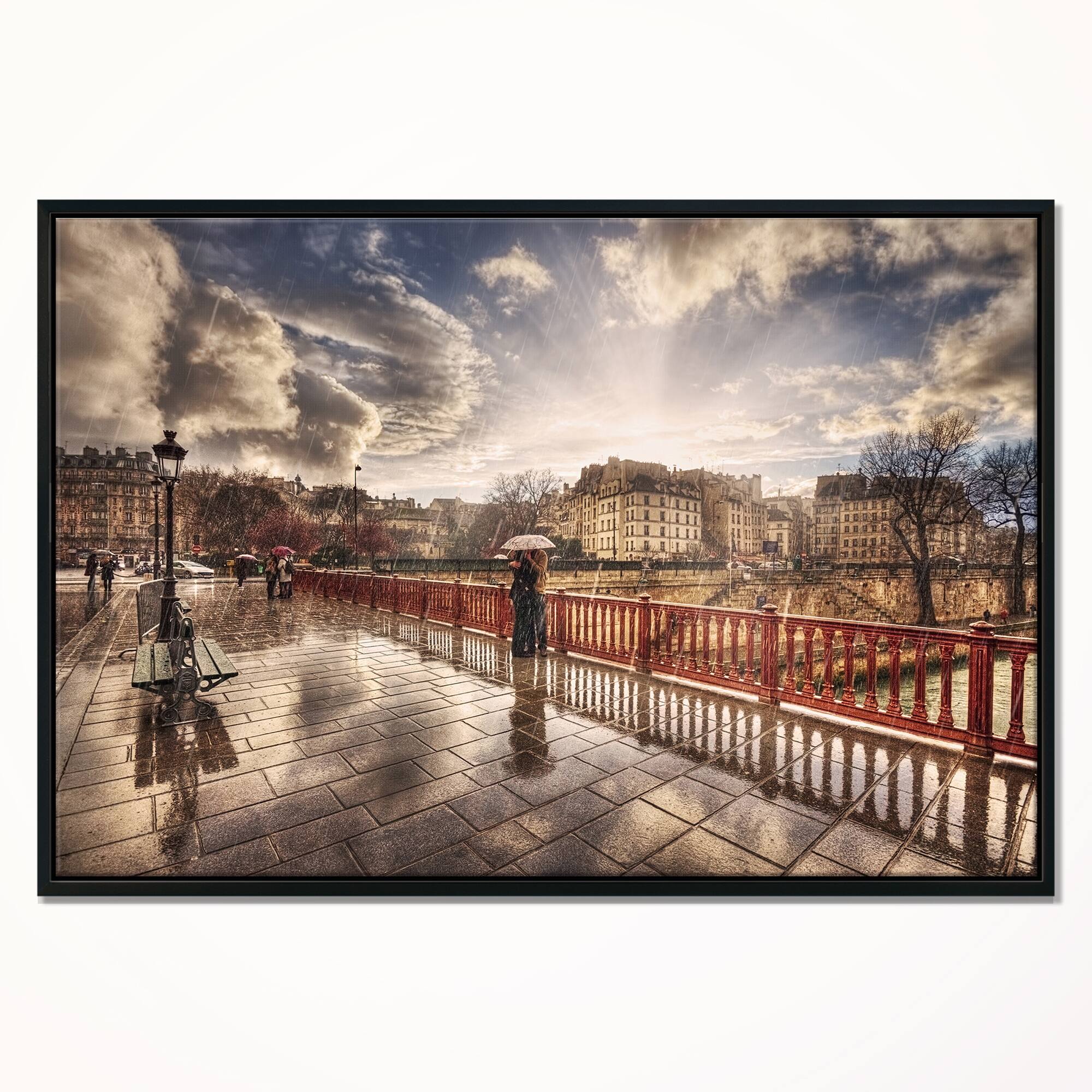 Designart - Bridge in Rain