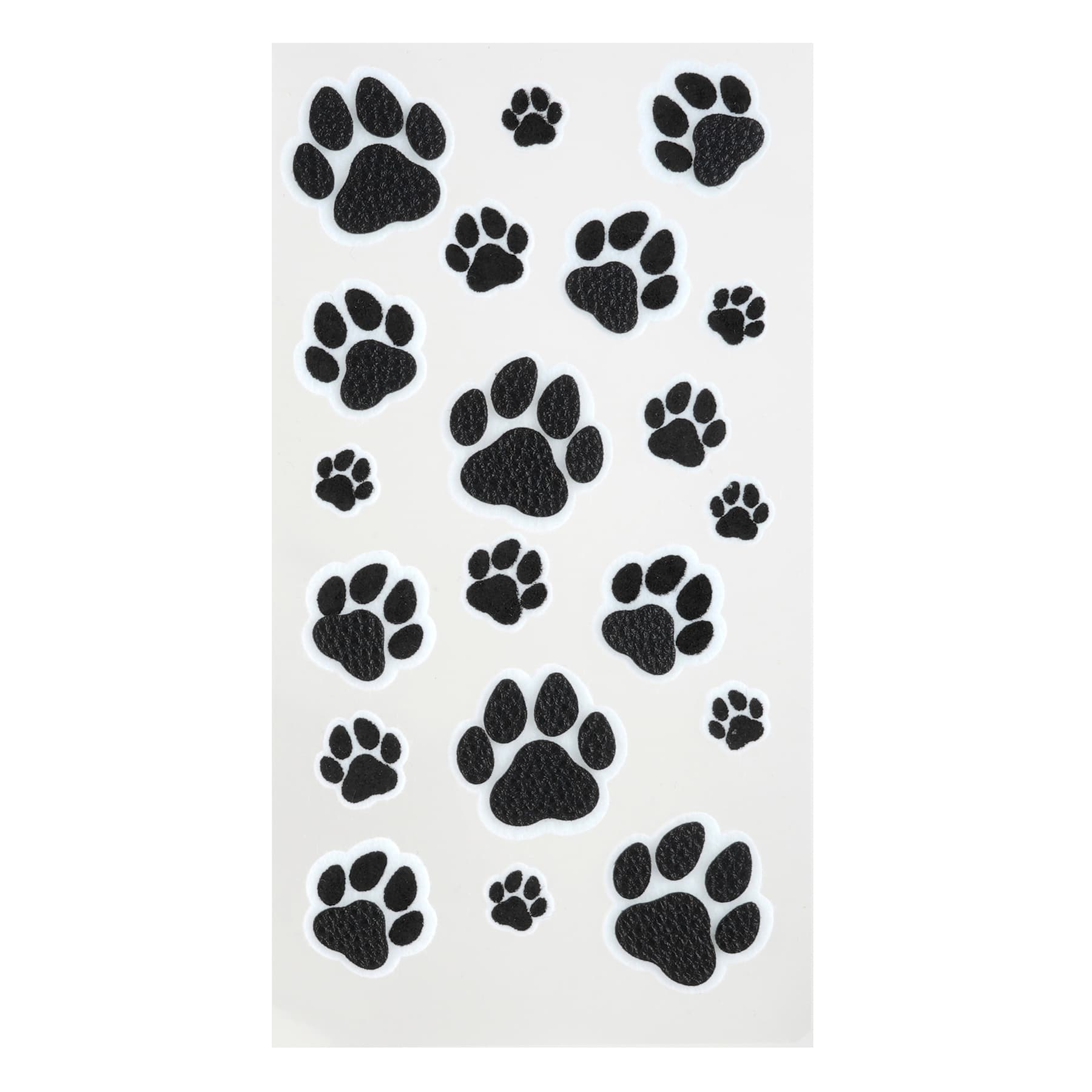 Dog Paw Print Wall Stencil by DeeSigns