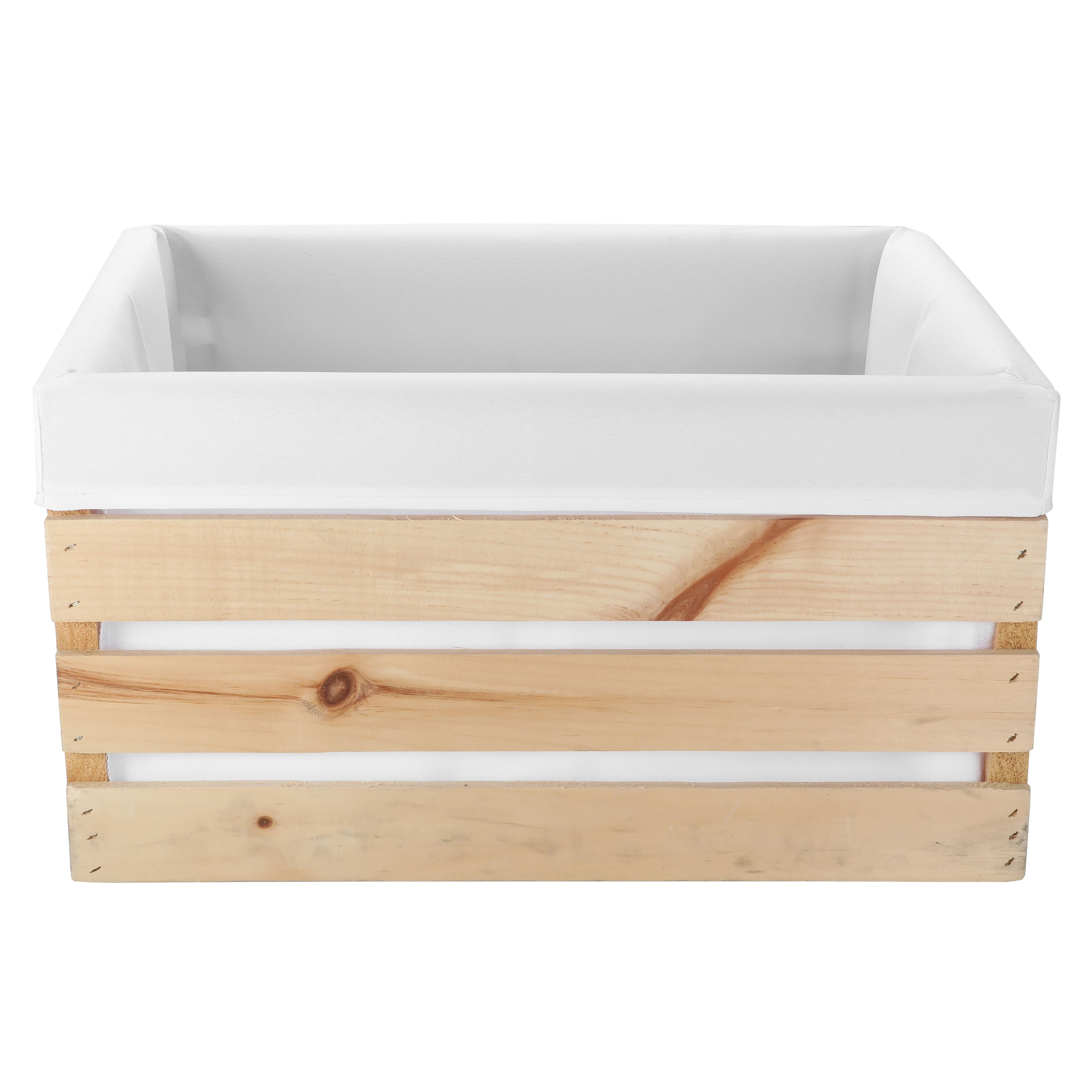 16&#x22; White Water-Resistant Crate Liner by Make Market&#xAE;