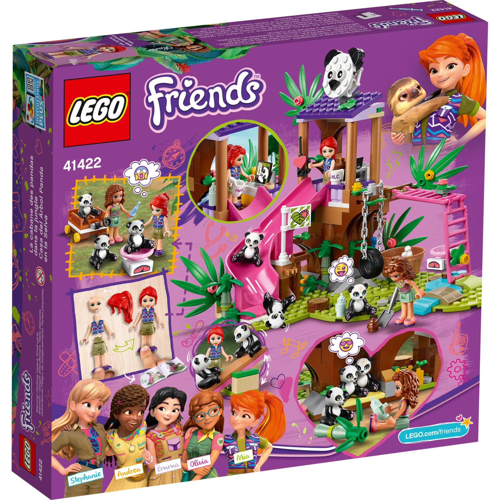 lego friends panda jungle tree house