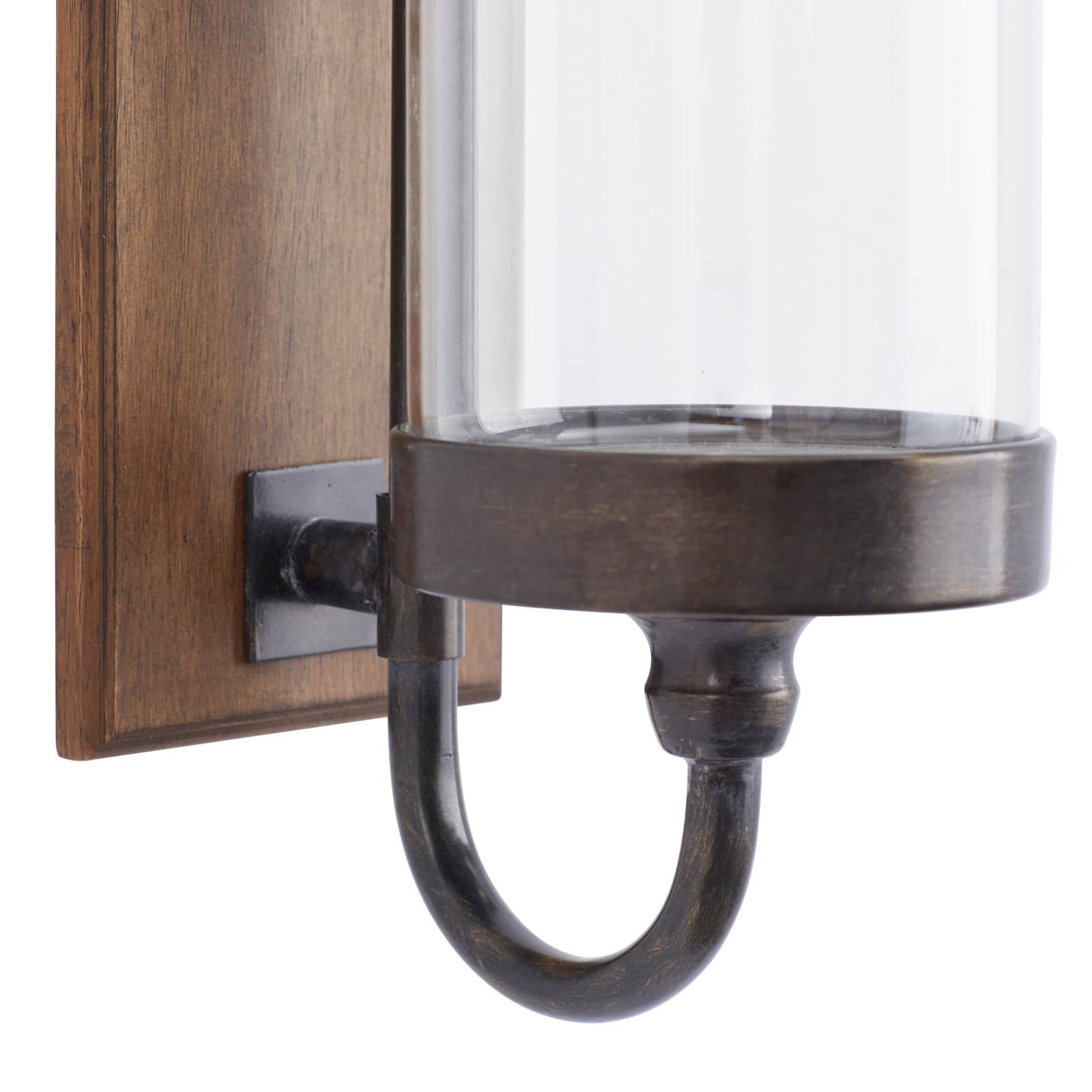 Brown Fir Farmhouse Wall Sconce, 16&#x22; x 5&#x22;