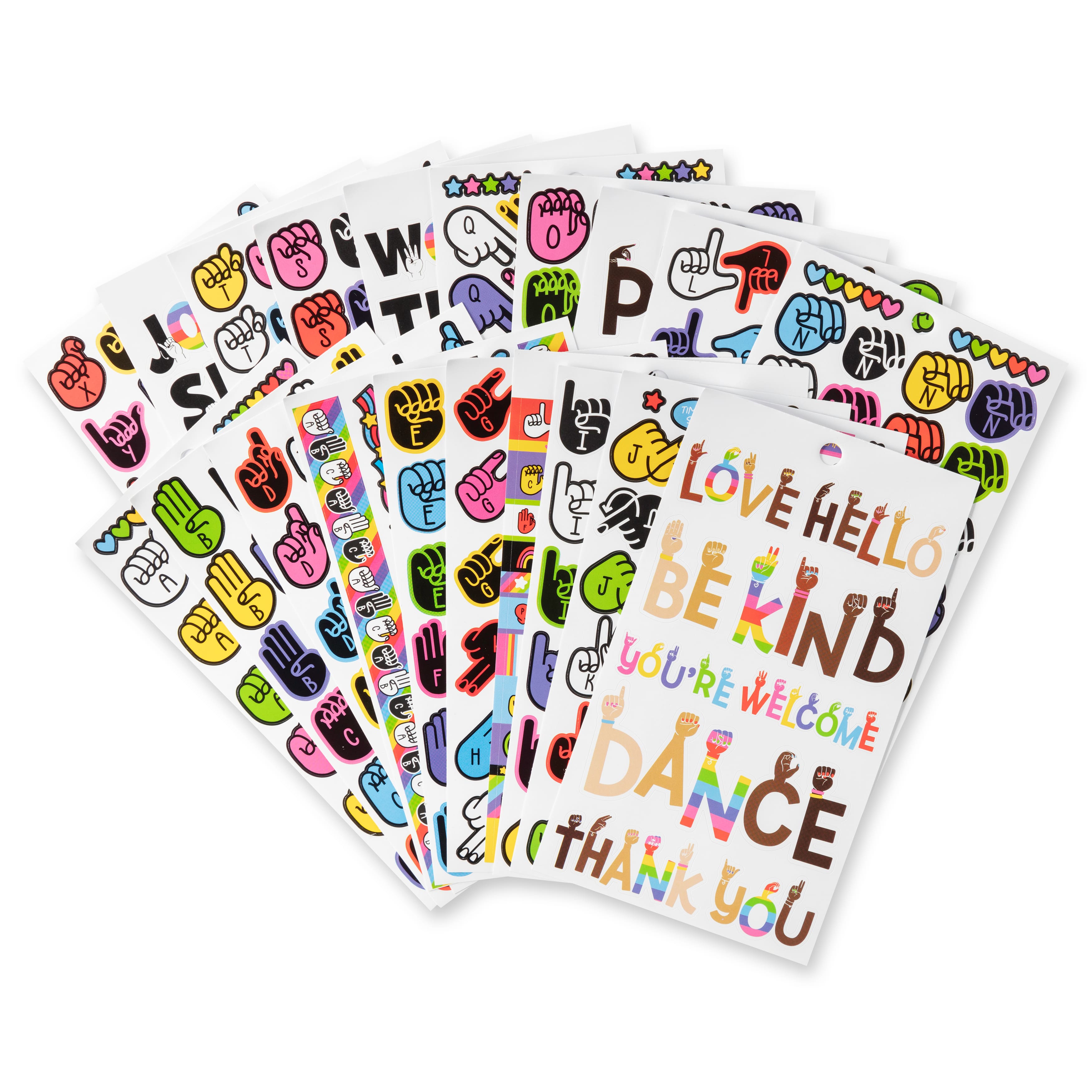 Sign Language Sticker Book by Recollections™