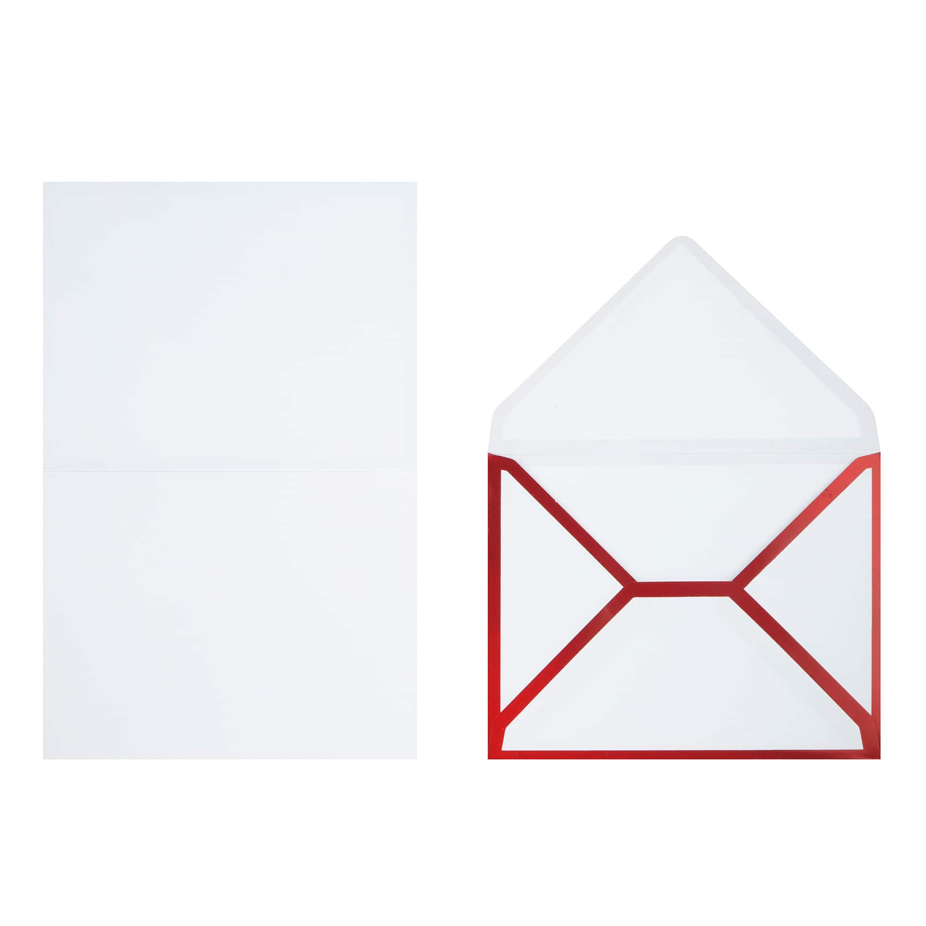 Red Card & Envelope Set by Recollections™