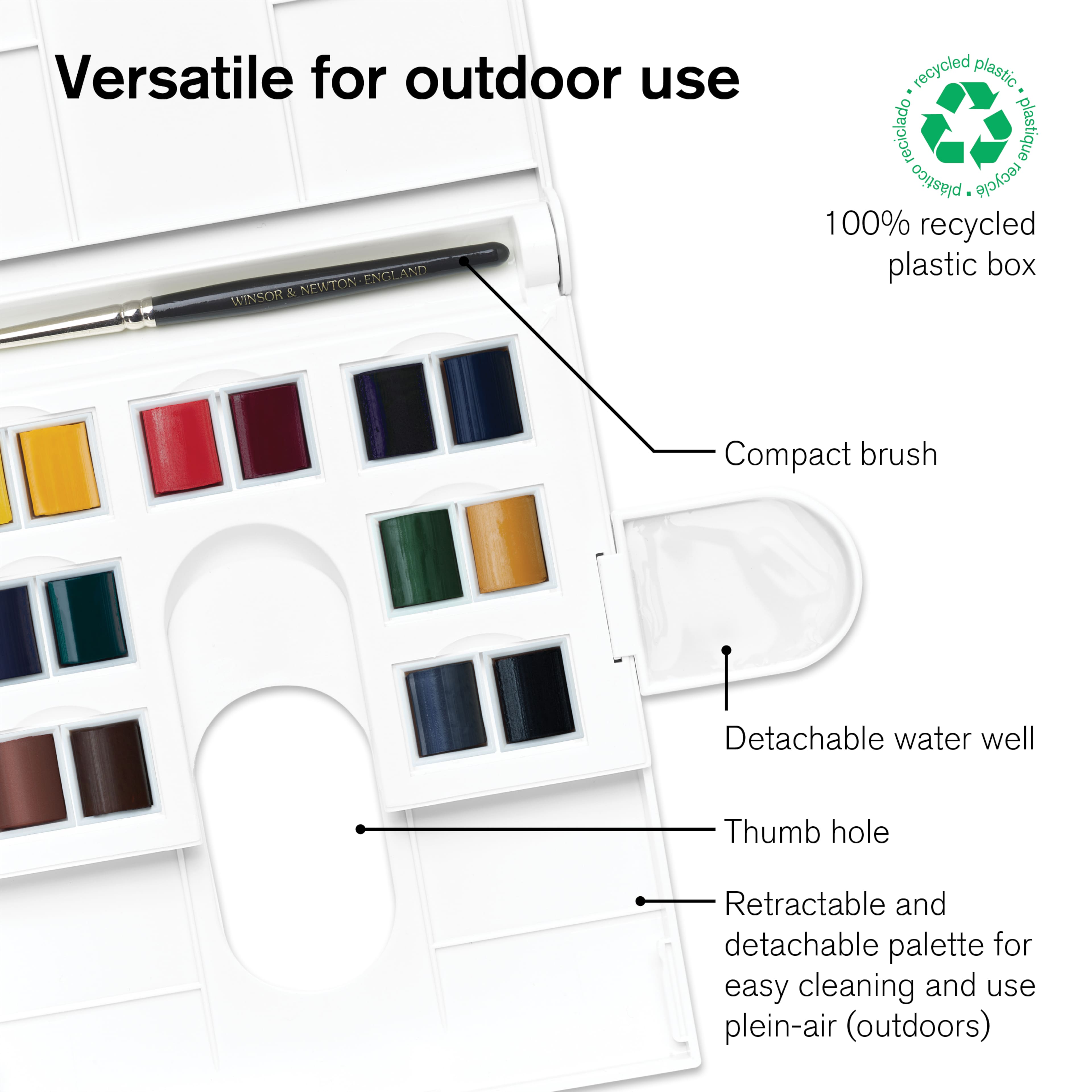 Winsor &#x26; Newton&#x2122; Professional Watercolour&#x2122; 14 Color Field Set