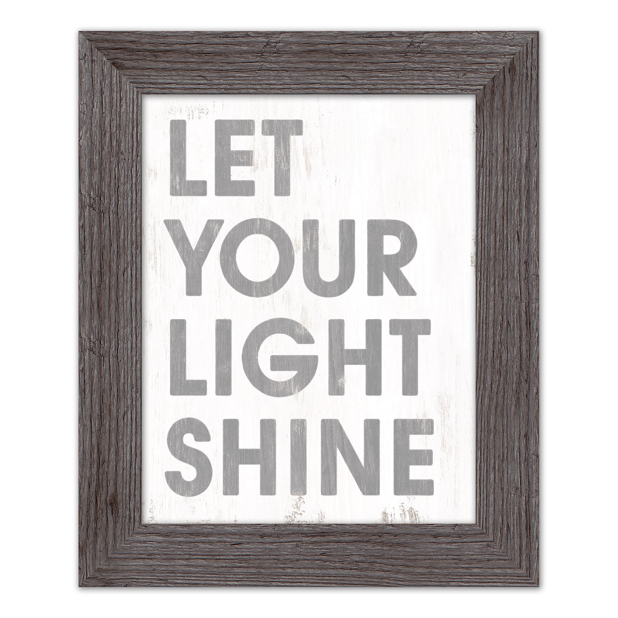 Let Your Light Shine Western Framed Print