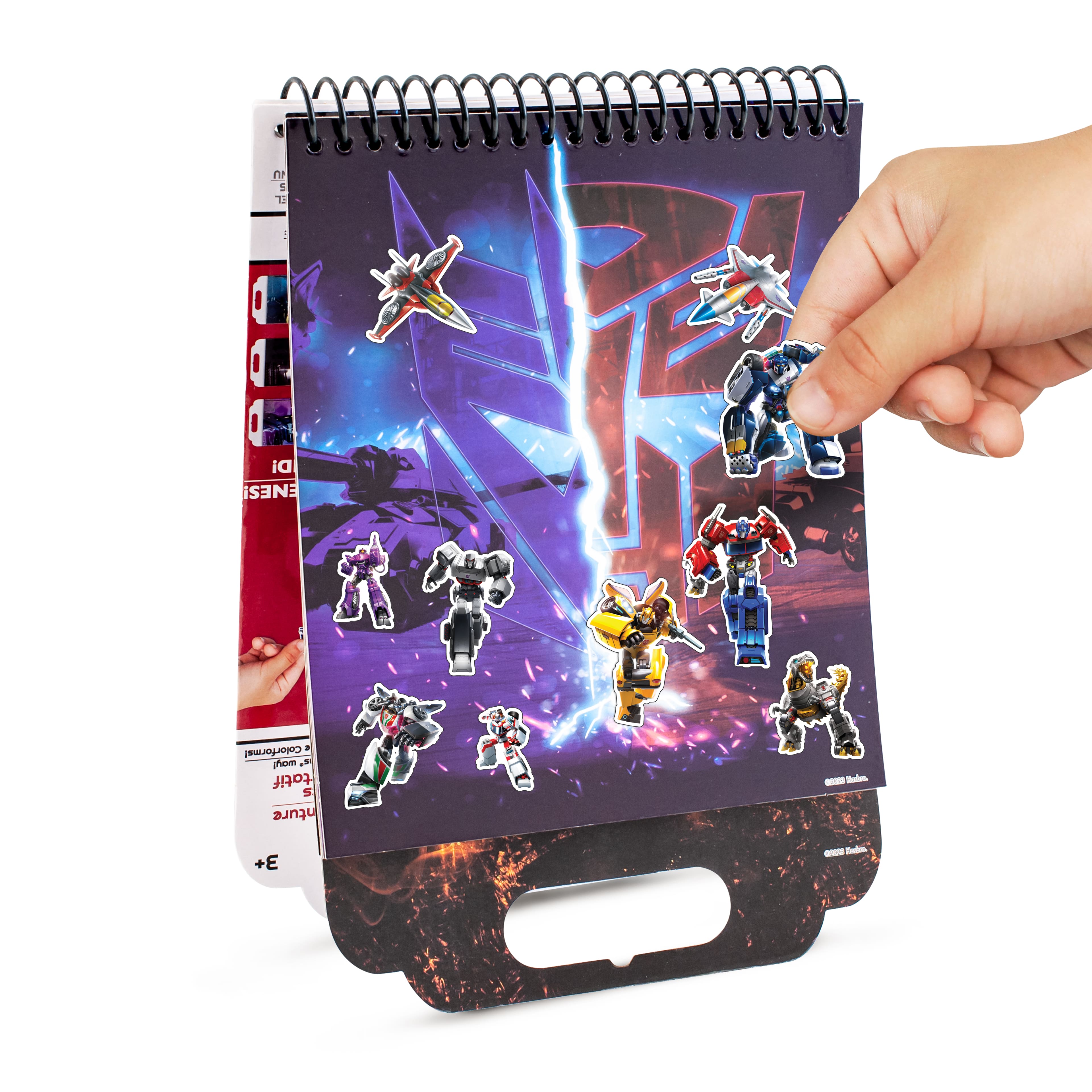 Colorforms&#xAE; Transformers On-The-Go Sticker Story Adventure
