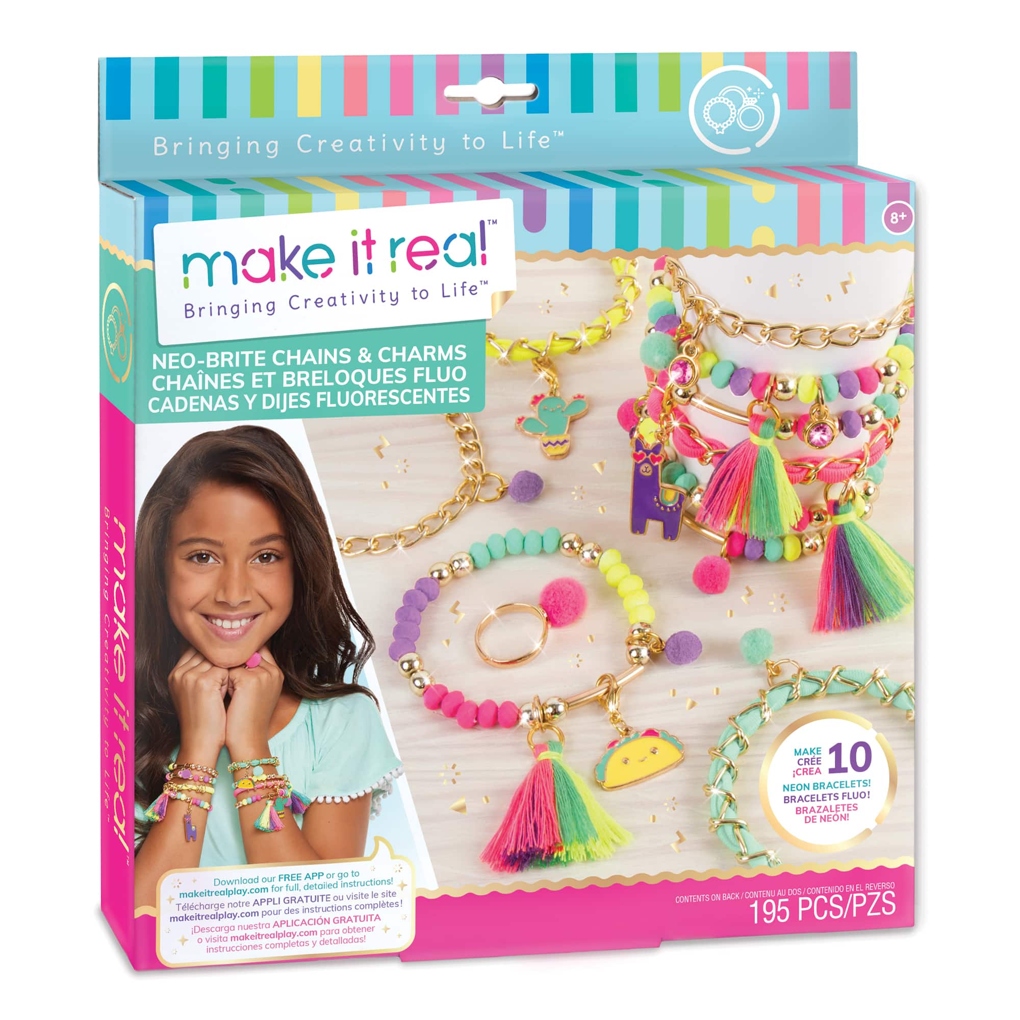 Brightly Colored & Unique Jewelry Making Kit