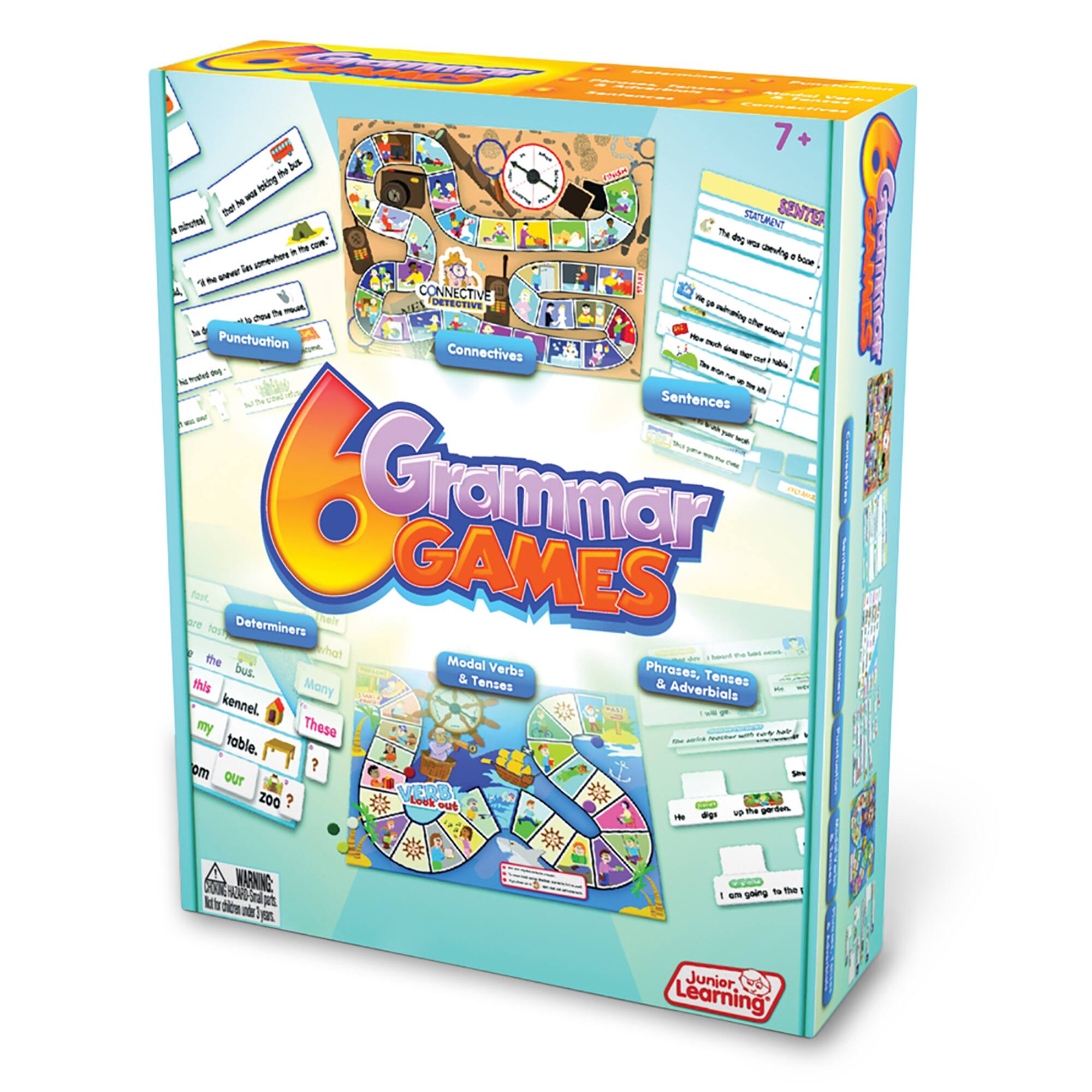 Junior Learning&#xAE; 6 Grammar Games